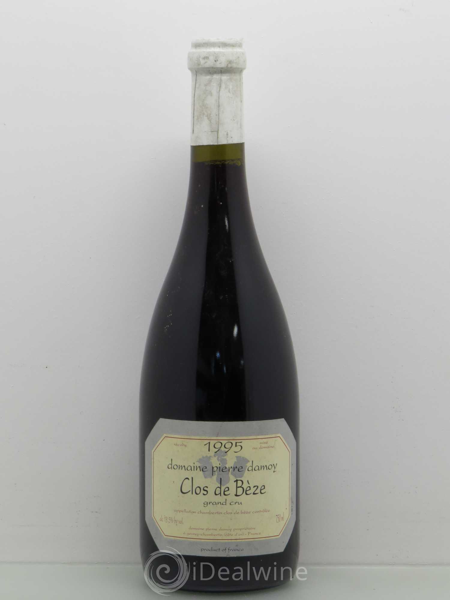 Chambertin Clos de Bèze Grand Cru Pierre Damoy 1995 - Lot de 1 bouteille - 0