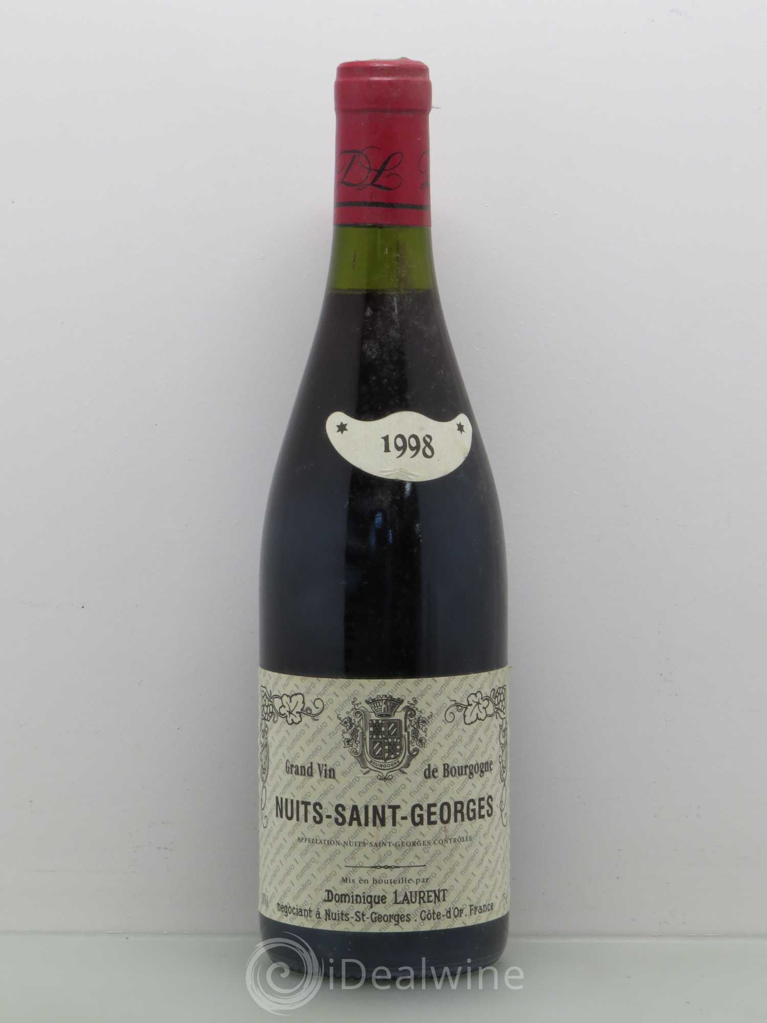Nuits-Saint-Georges Dominique Laurent Cuvée N°1 1998 - Lot de 1 bouteille - 0