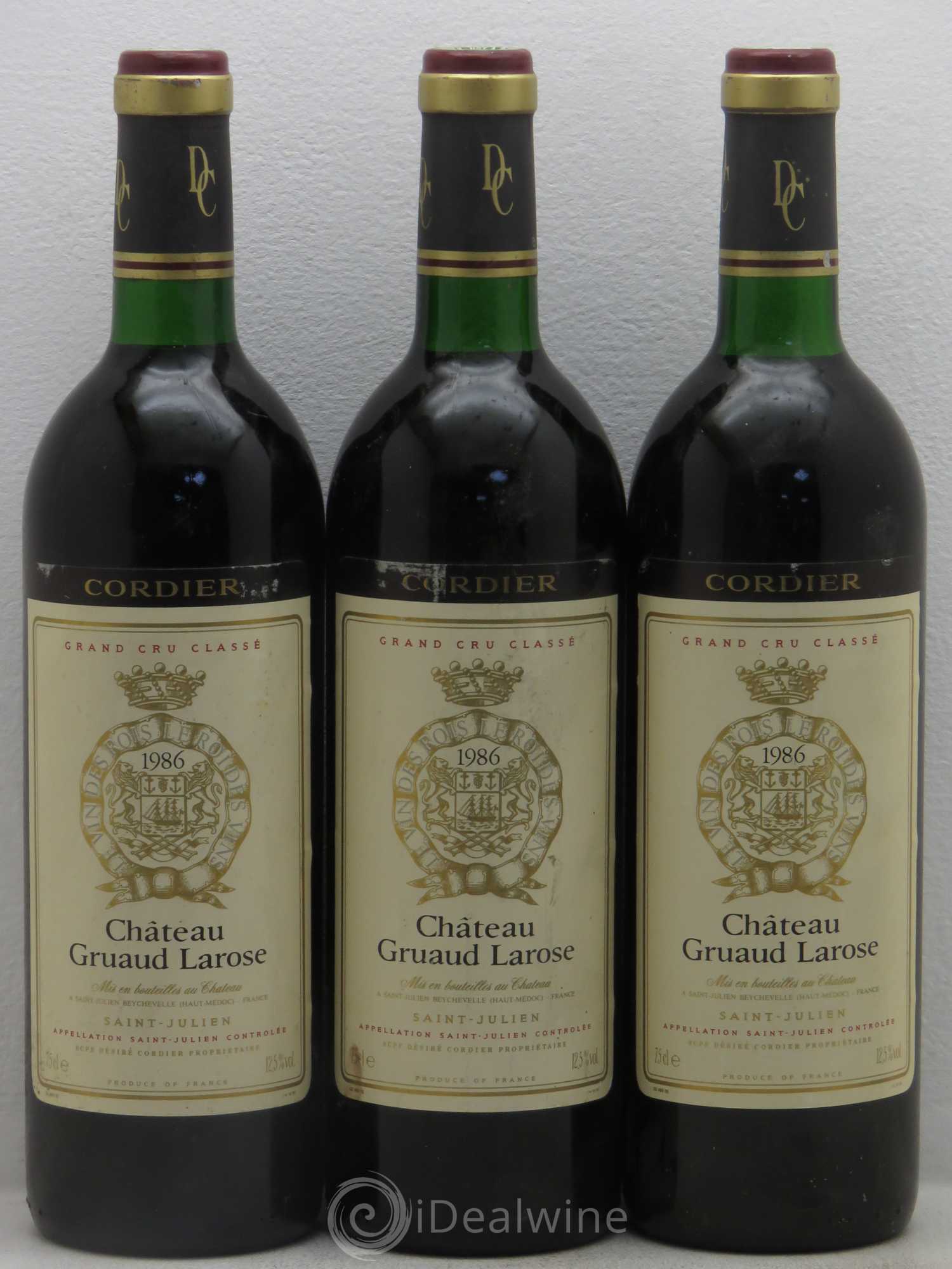 Château Gruaud Larose 2ème Grand Cru Classé 1986 - Lot de 6 bouteilles - 2