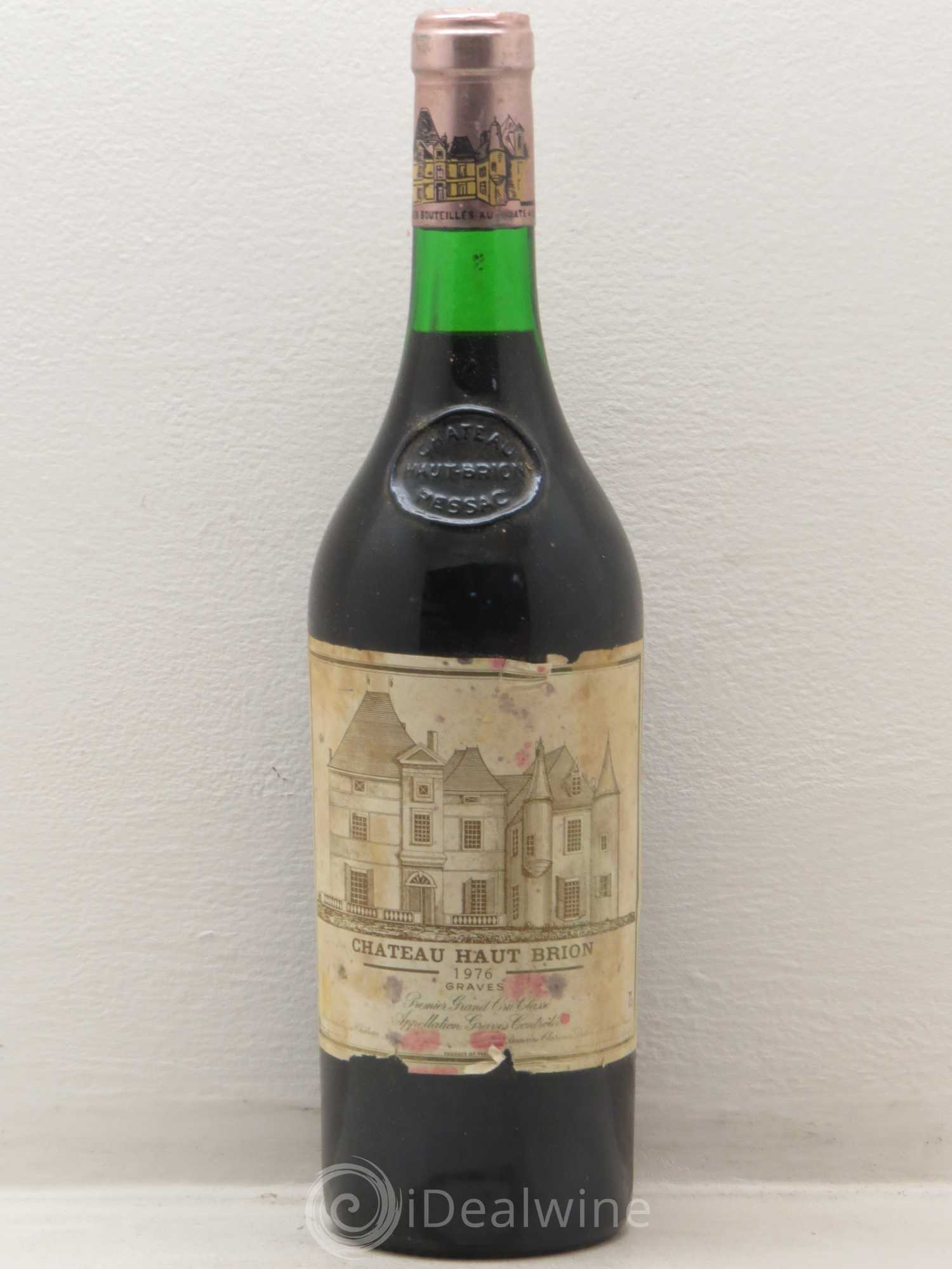 Château Haut Brion 1er Grand Cru Classé 1976 - Lot de 1 bouteille - 0