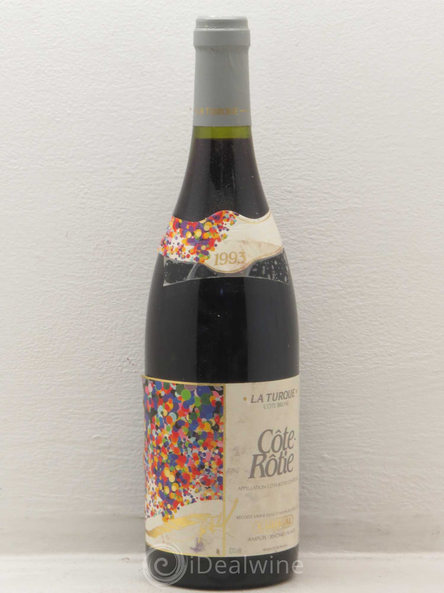 Côte-Rôtie La Turque Guigal 1993 - Lot de 1 bouteille - 0
