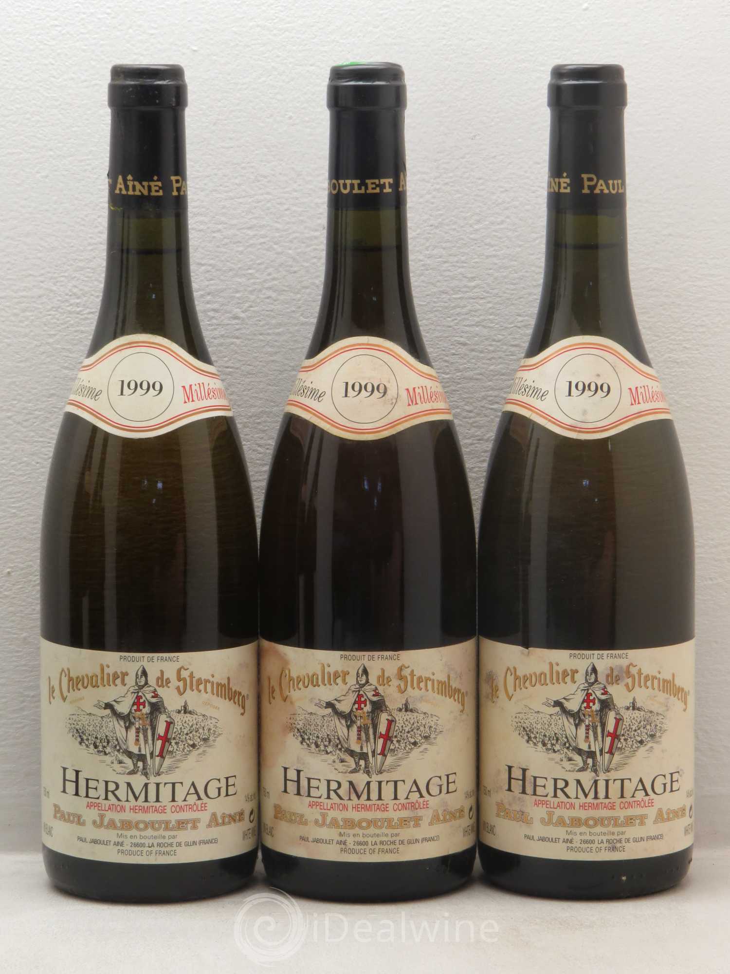 Hermitage Chevalier de Sterimberg Paul Jaboulet Ainé 1999 - Lot de 6 bouteilles - 2