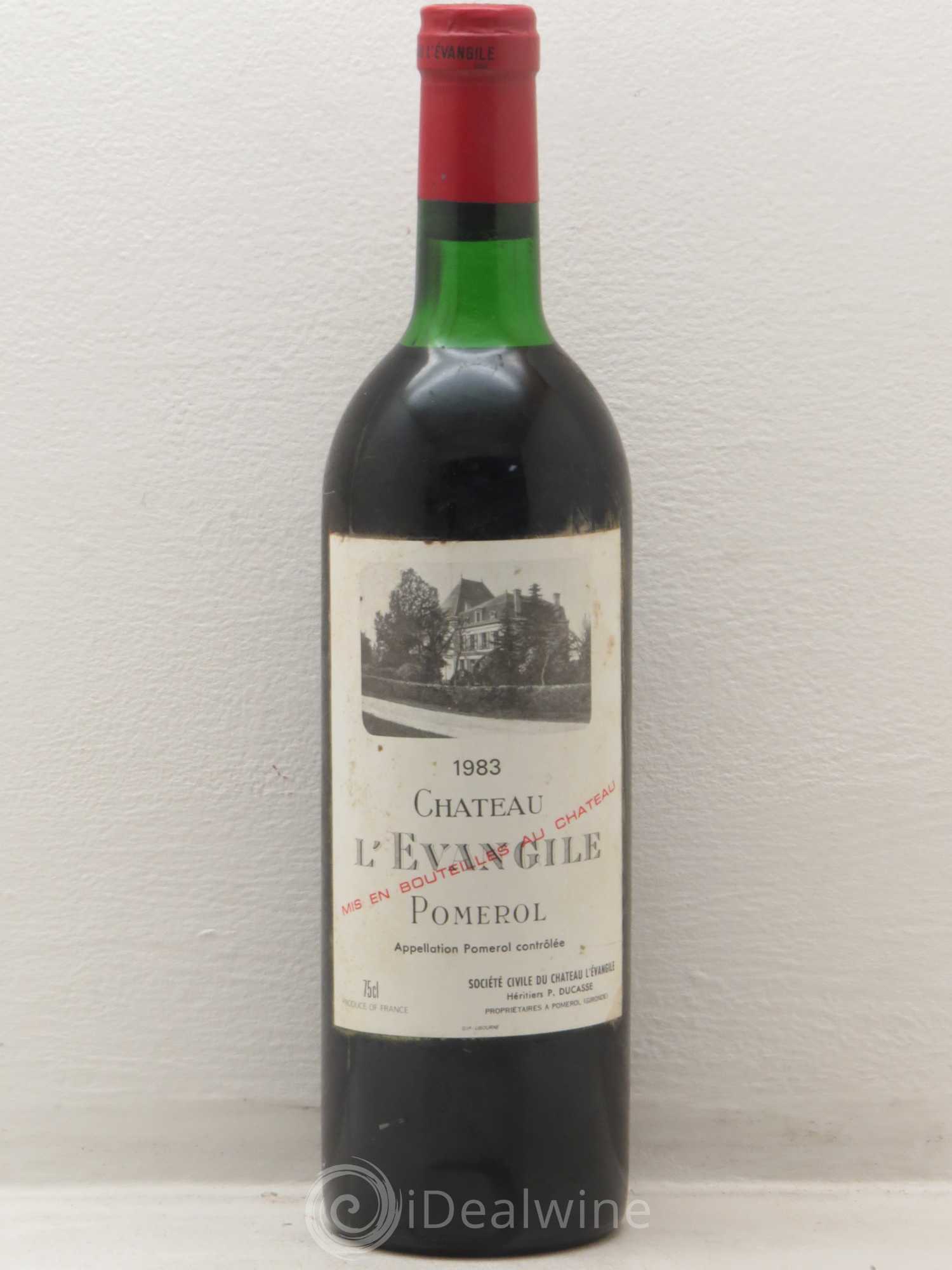 Château l' Évangile 1983 - Lot de 1 bouteille - 0