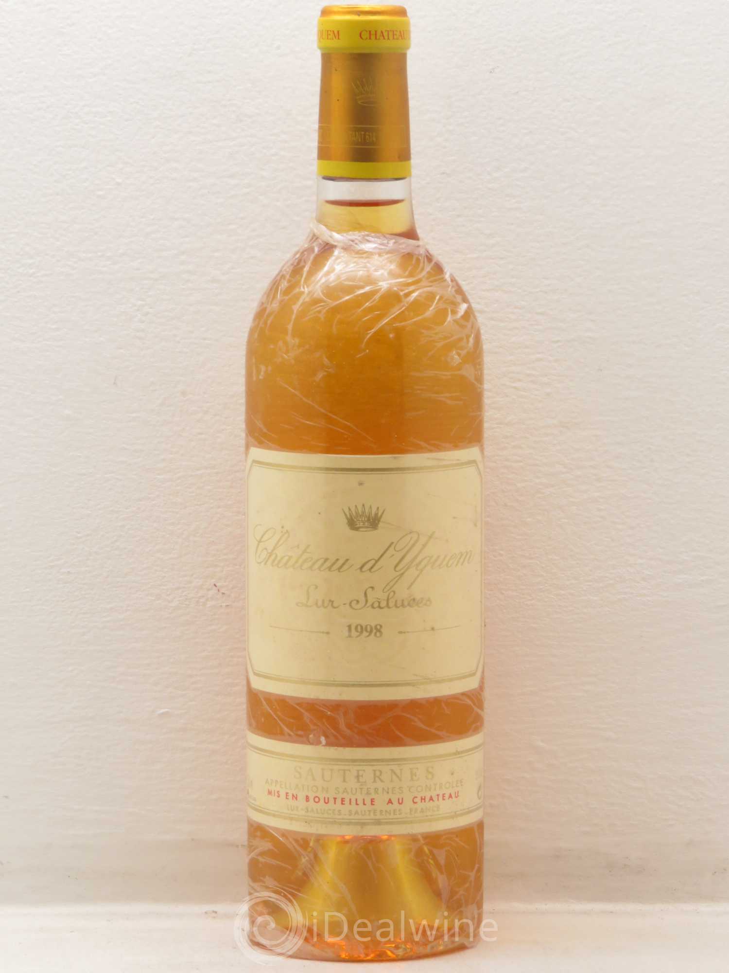 Château d' Yquem 1er Cru Classé Supérieur 1998 - Lotto di 1 bottiglia - 0