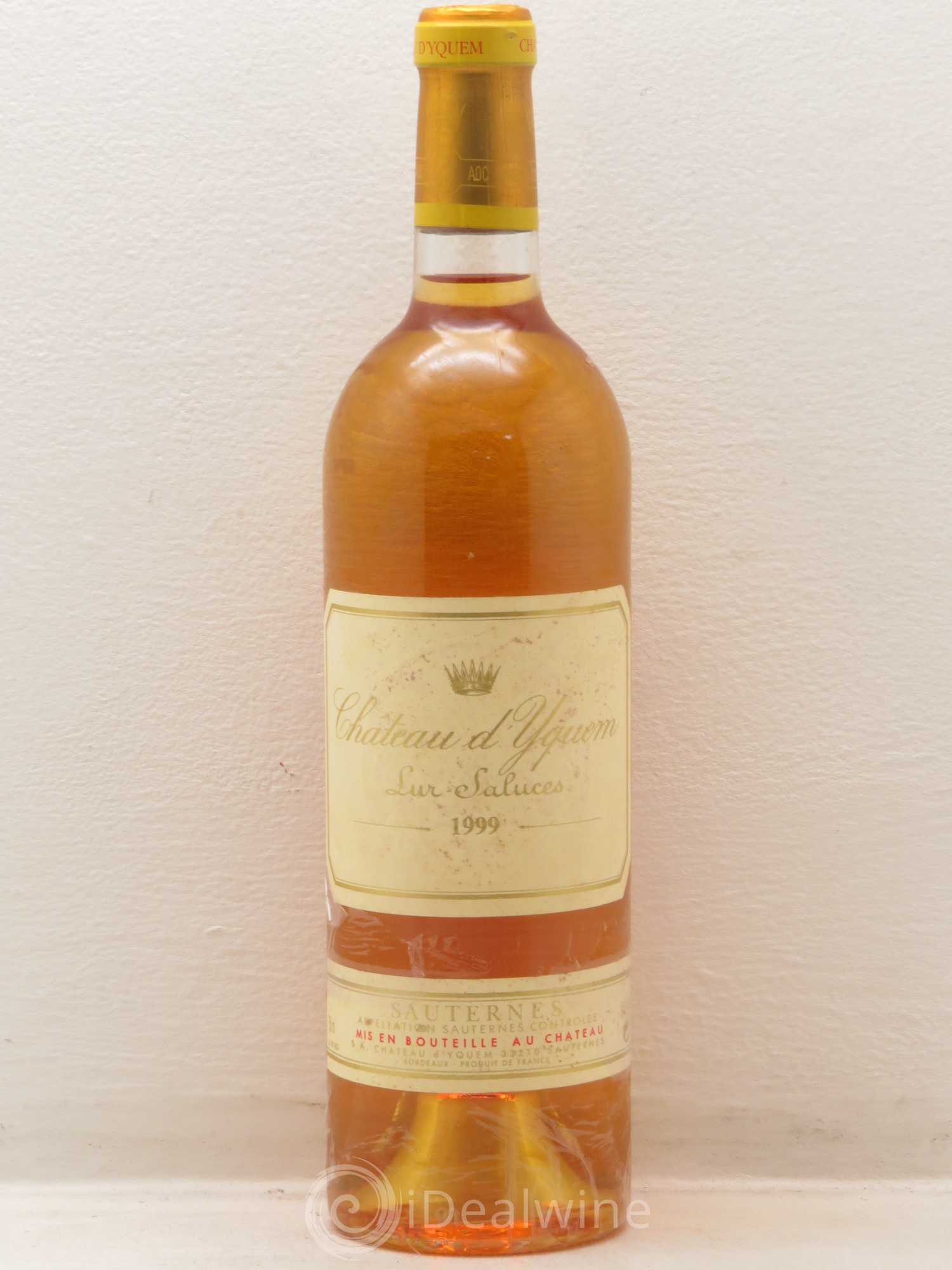 Château d' Yquem 1er Cru Classé Supérieur 1999 - Lotto di 1 bottiglia - 0