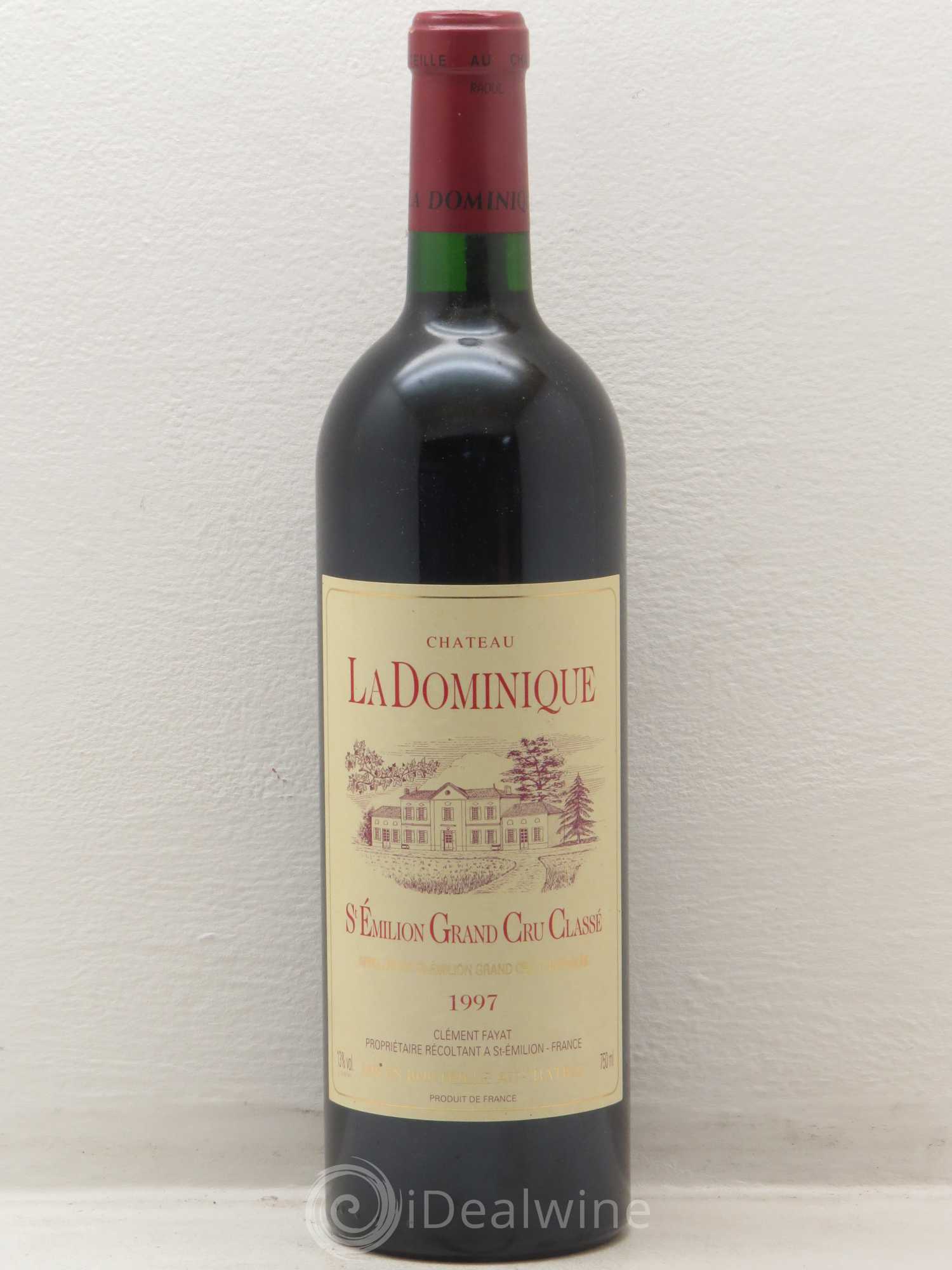Château la Dominique Grand Cru Classé 1997 - Lot de 1 bouteille - 0