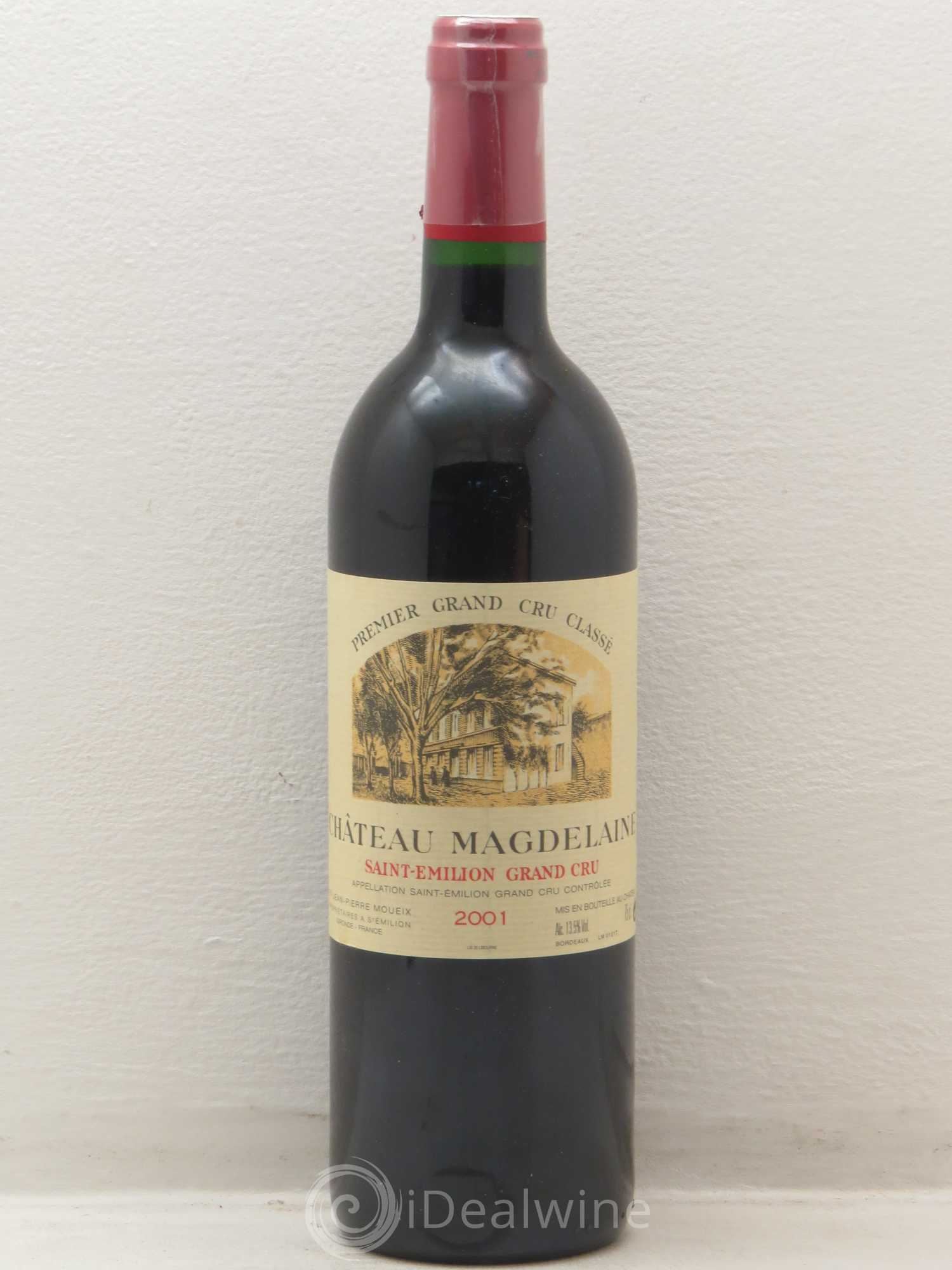Château Magdelaine 2001 - Lot de 1 bouteille - 0