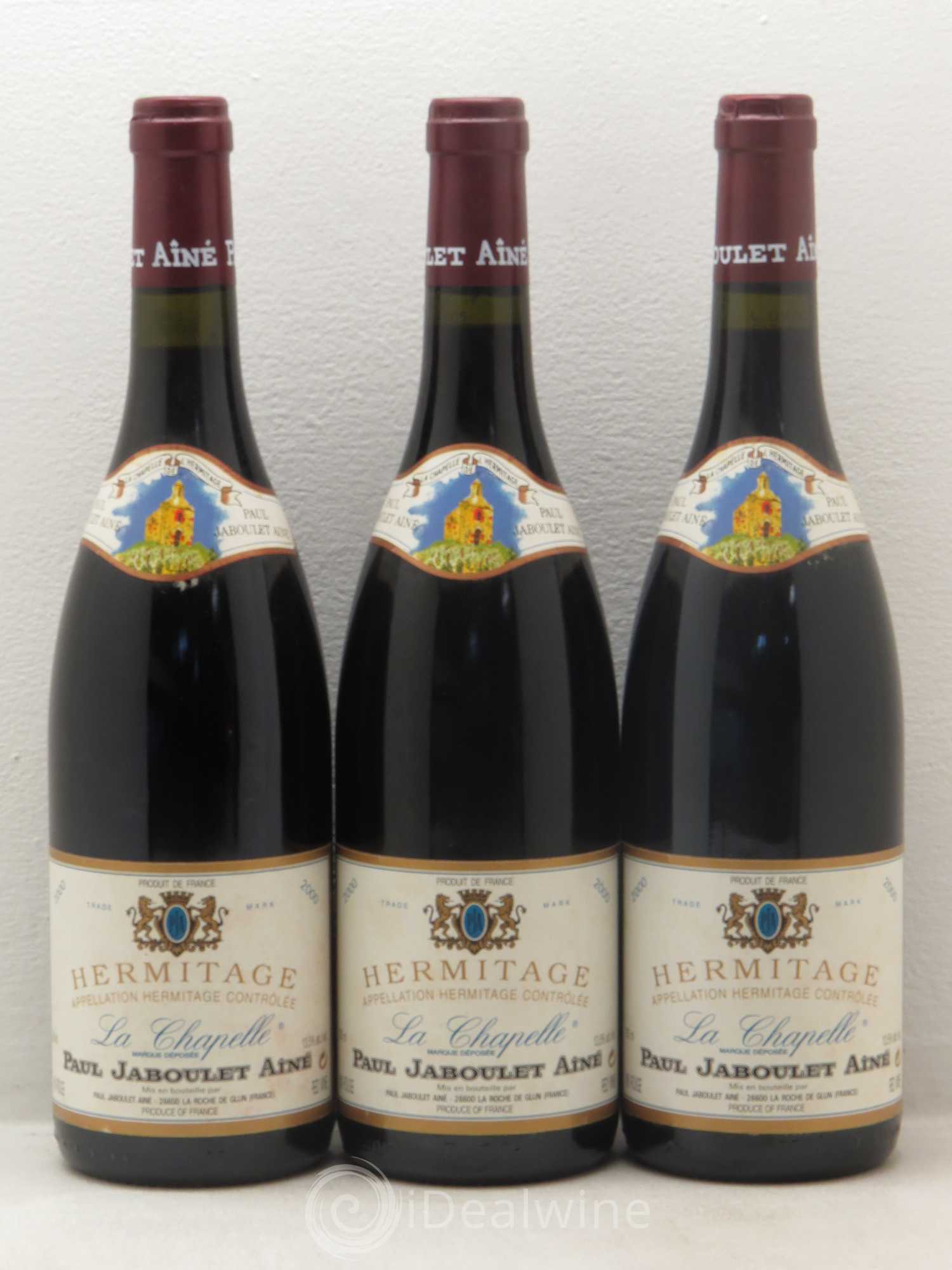 Hermitage La Chapelle Paul Jaboulet Ainé 2000 - Lot de 6 bouteilles - 1