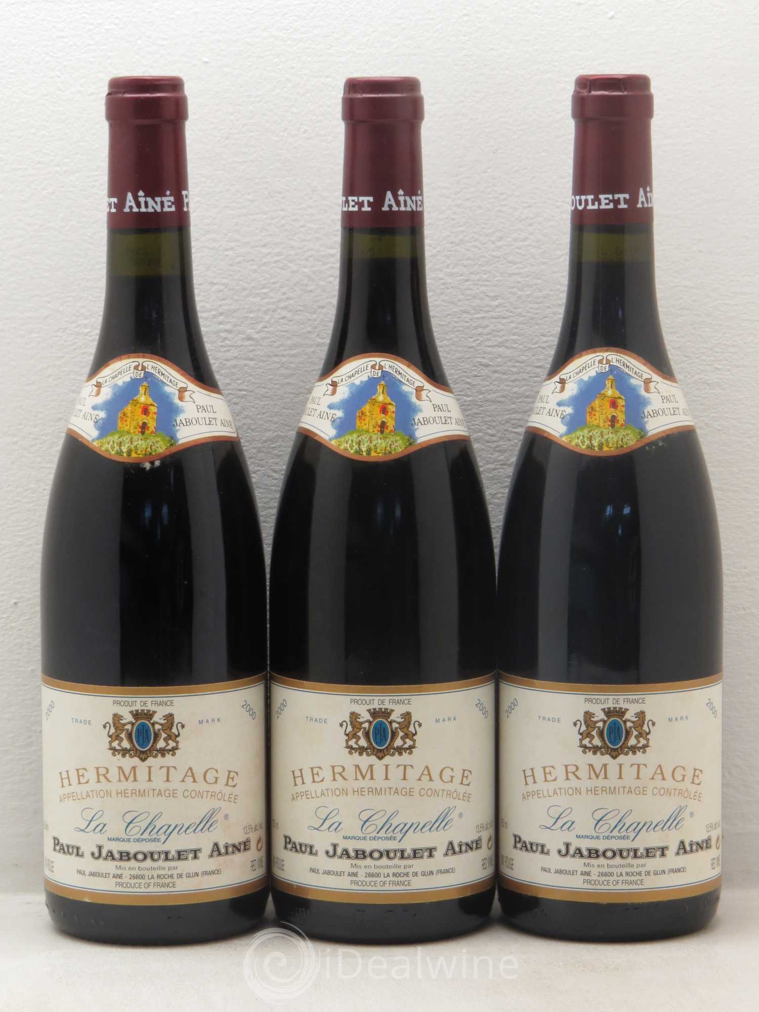Hermitage La Chapelle Paul Jaboulet Ainé 2000 - Lot de 6 bouteilles - 2