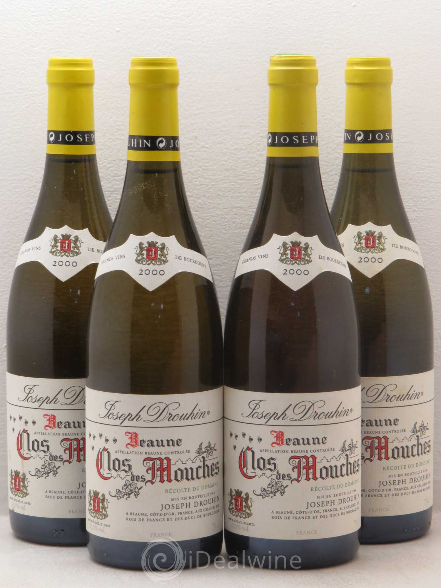 Beaune 1er Cru Clos des Mouches Joseph Drouhin 2000 - Lot de 4 bouteilles - 0