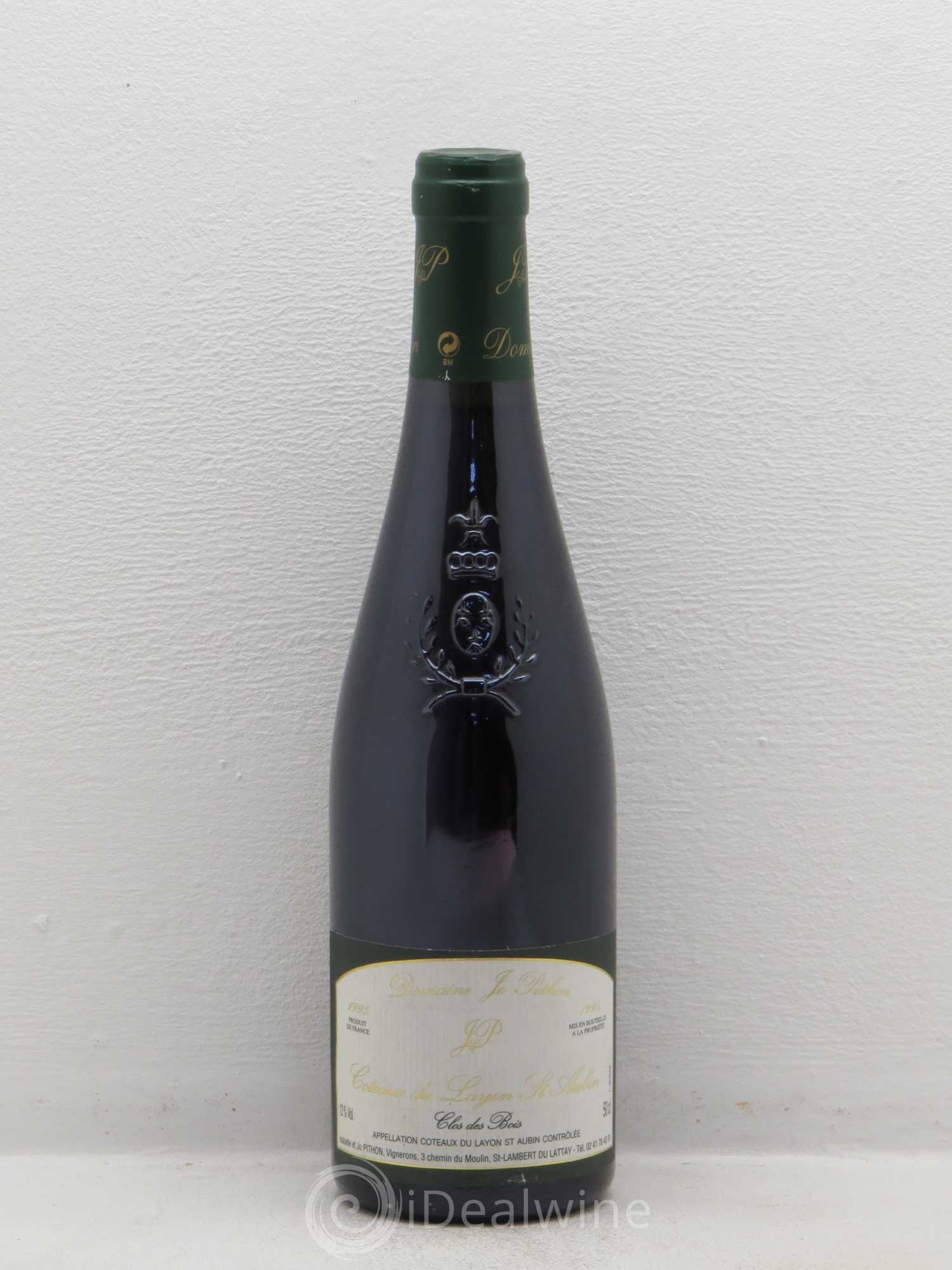 Coteaux du Layon Saint Aubain Clos Des Bois (50cl) Domaine Jo Pithon 1995 - Lotto di 1 bottiglia - 0