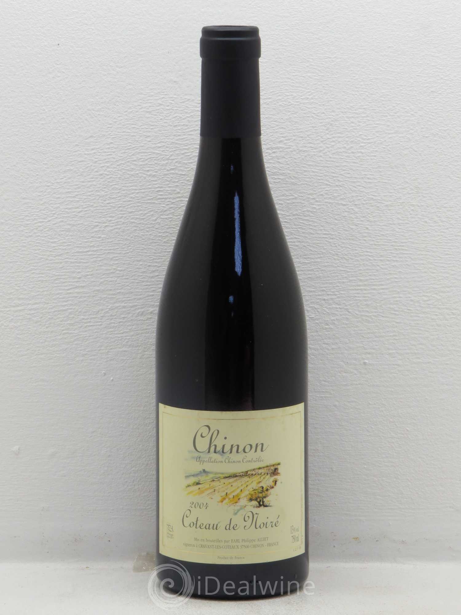 Chinon Coteau de Noiré Philippe Alliet 2004 - Lot de 1 bouteille - 0