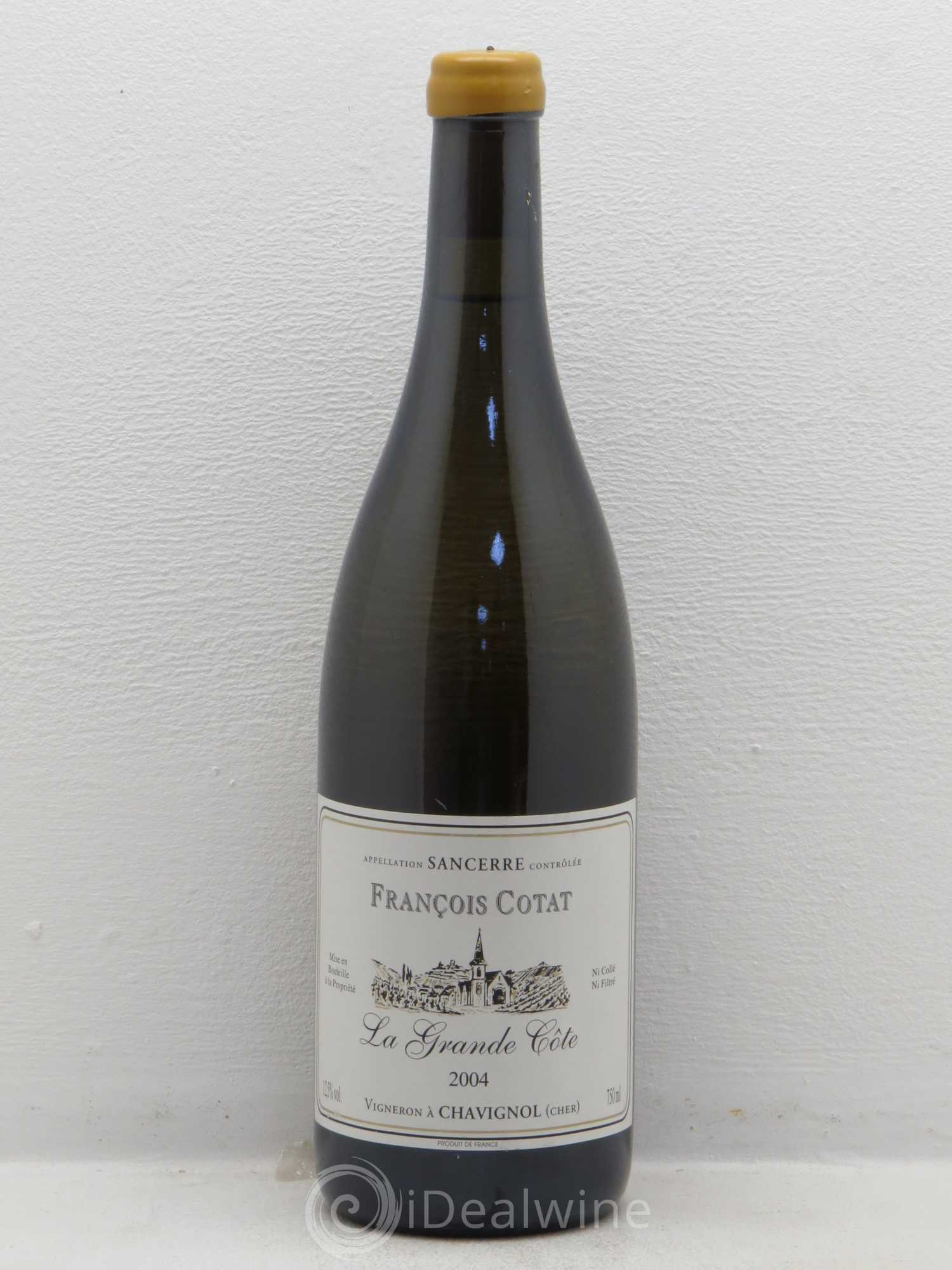 Sancerre La Grande Côte François Cotat 2004 - Lot de 1 bouteille - 0