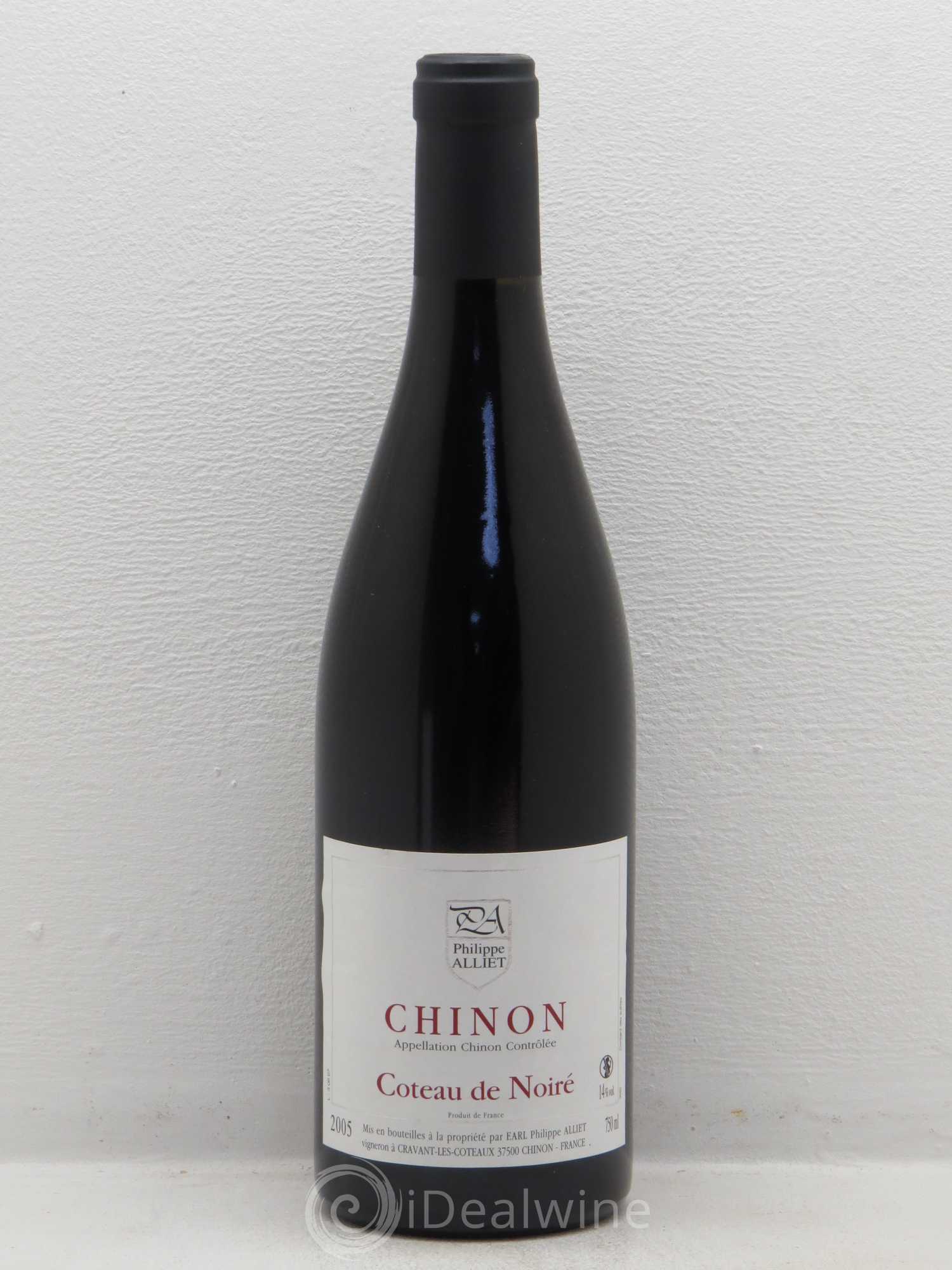 Chinon Coteau de Noiré Philippe Alliet 2005 - Lot de 1 bouteille - 0