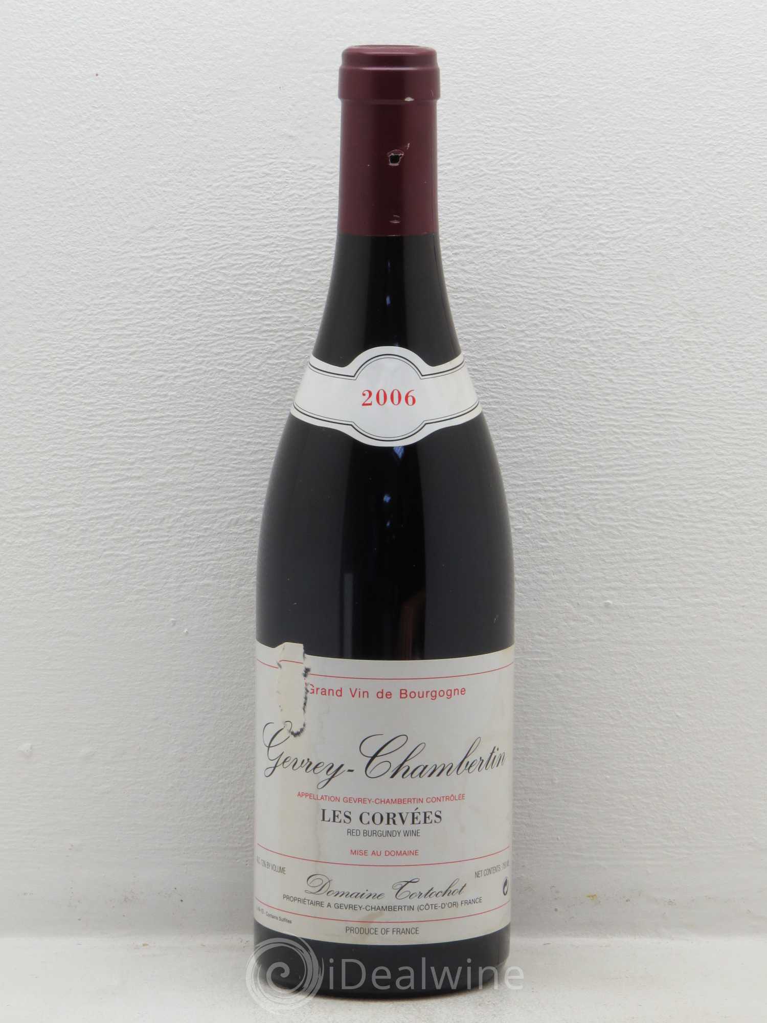 Gevrey-Chambertin Les Corvees Domaine Tortochot 2006 - Posten von 1 Flasche - 0