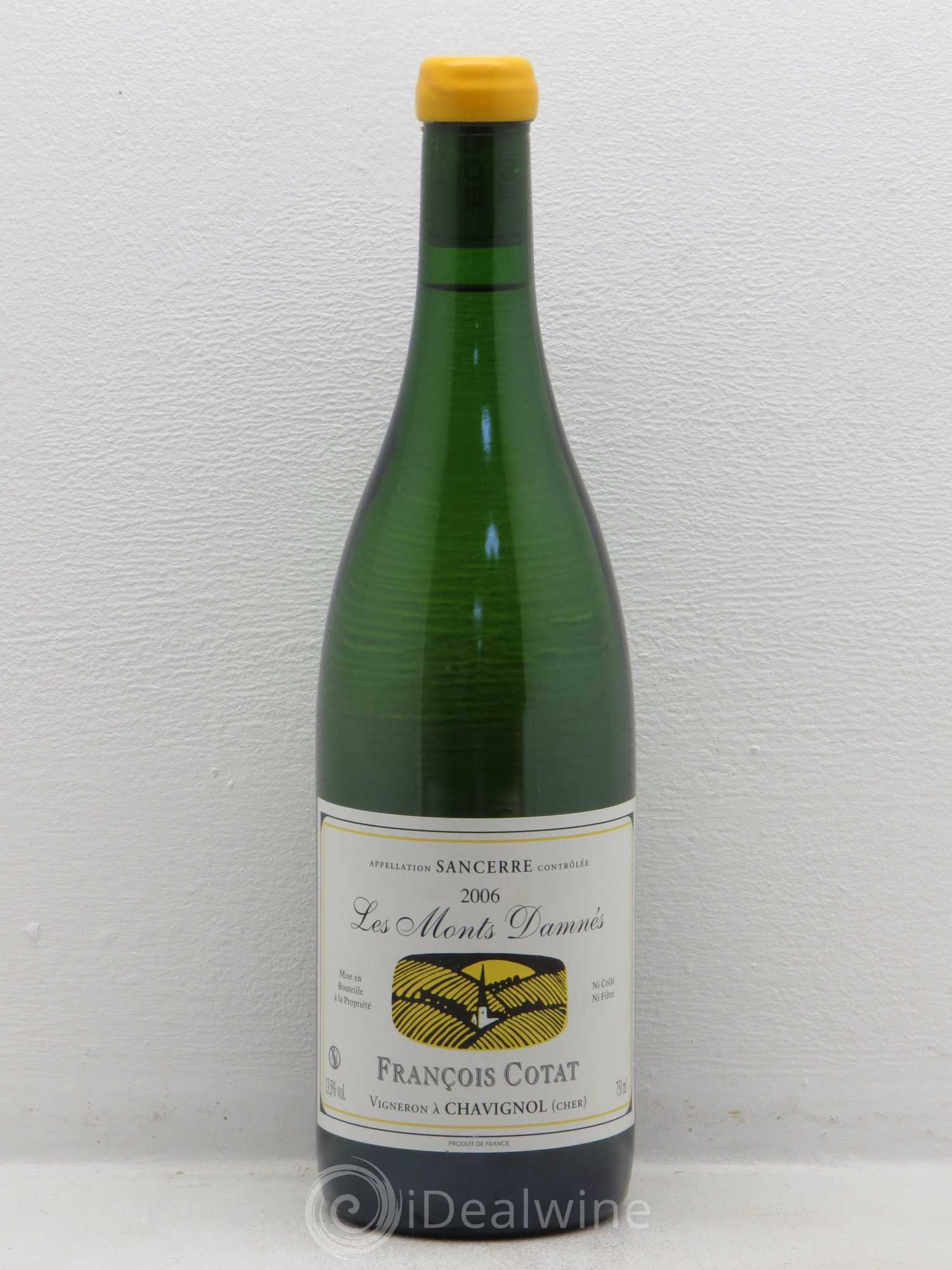 Sancerre Les Monts Damnés François Cotat 2006 - Lot de 1 bouteille - 0