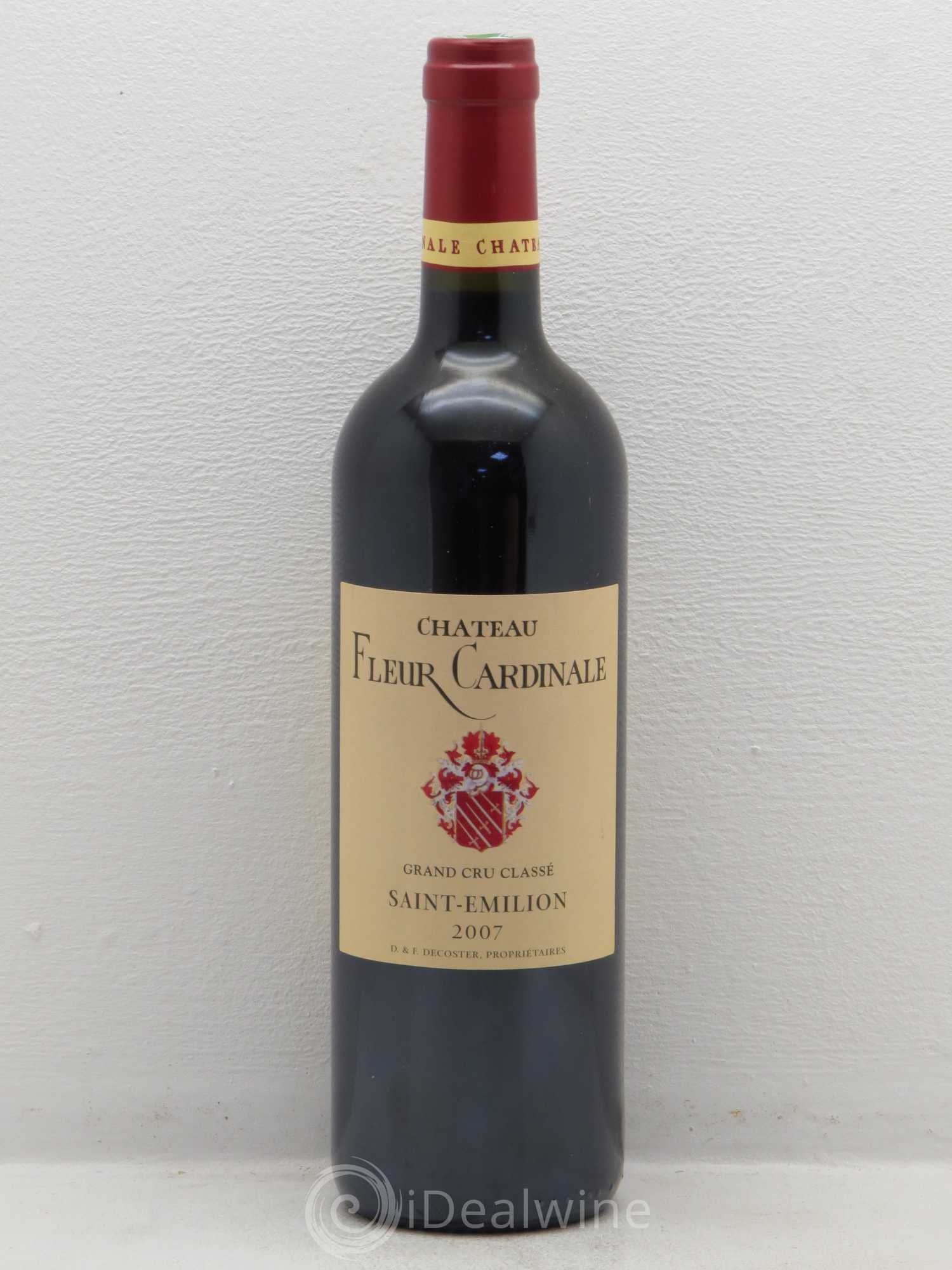 Château Fleur Cardinale Grand Cru Classé 2007 - Lot de 1 bouteille - 0