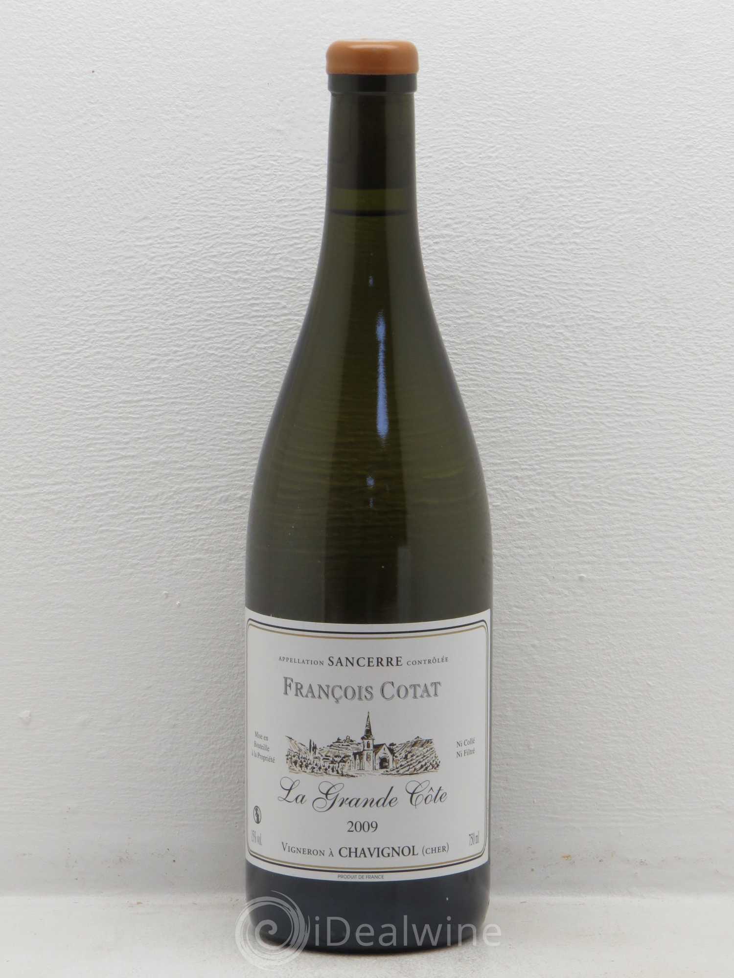 Sancerre La Grande Côte François Cotat 2009 - Lot de 1 bouteille - 0