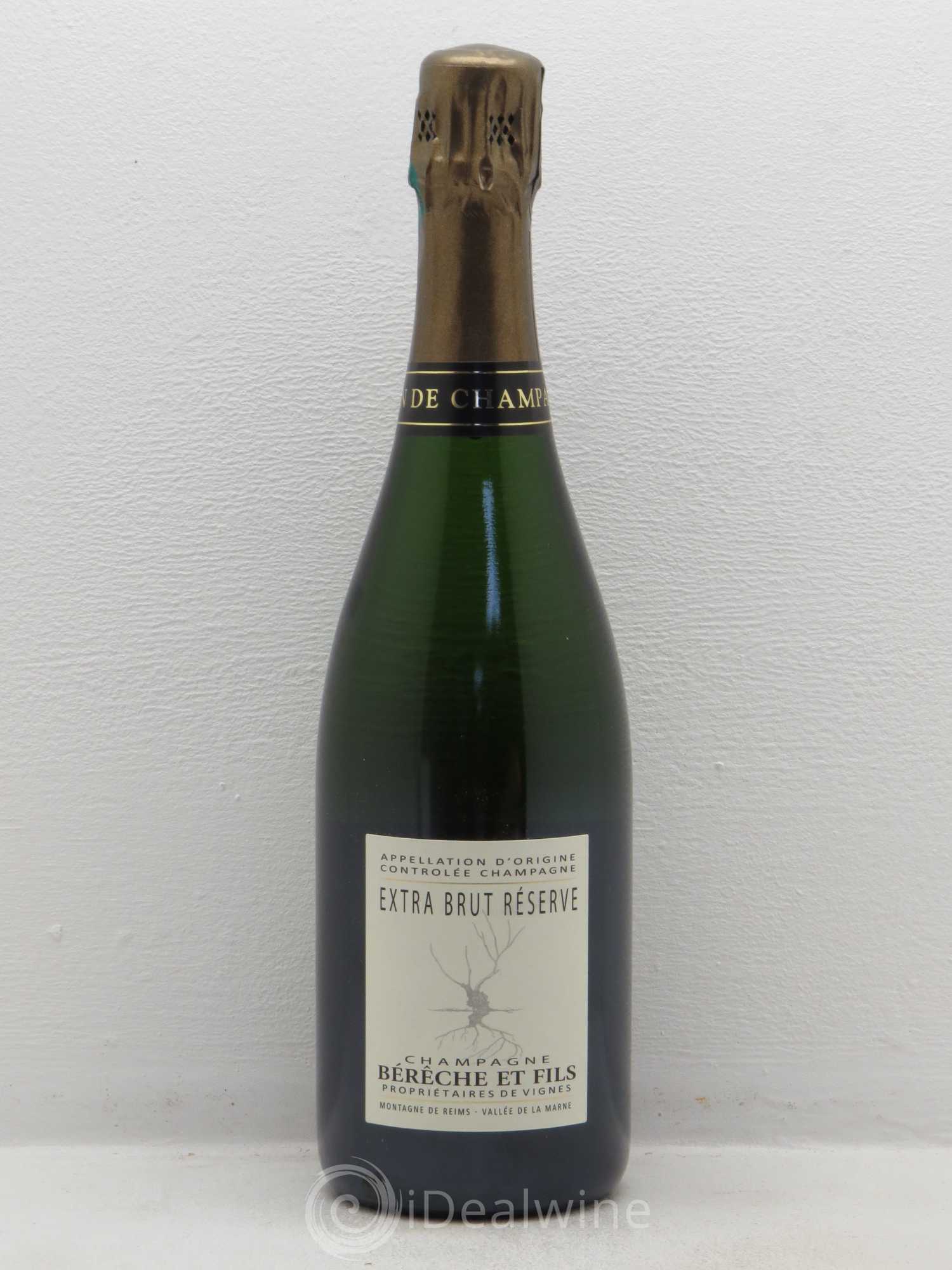 Champagne Extra Brut Réserve Bérêche et Fils - Posten von 1 Flasche - 0