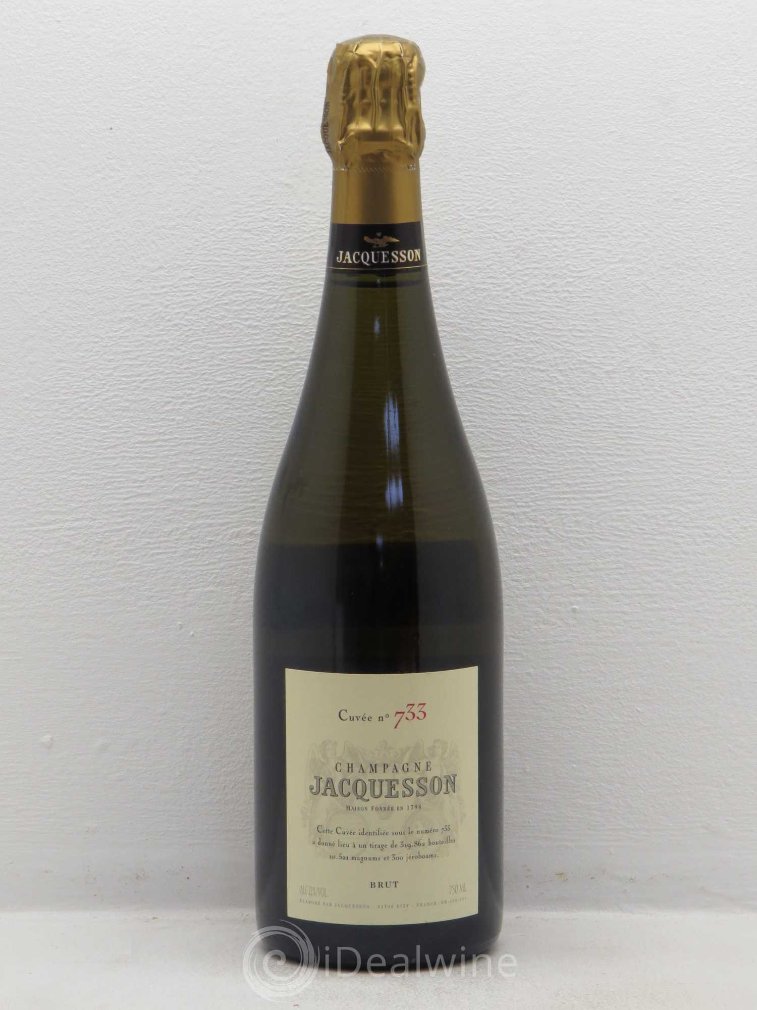 Cuvée 733 Jacquesson - Lot de 1 bouteille - 0
