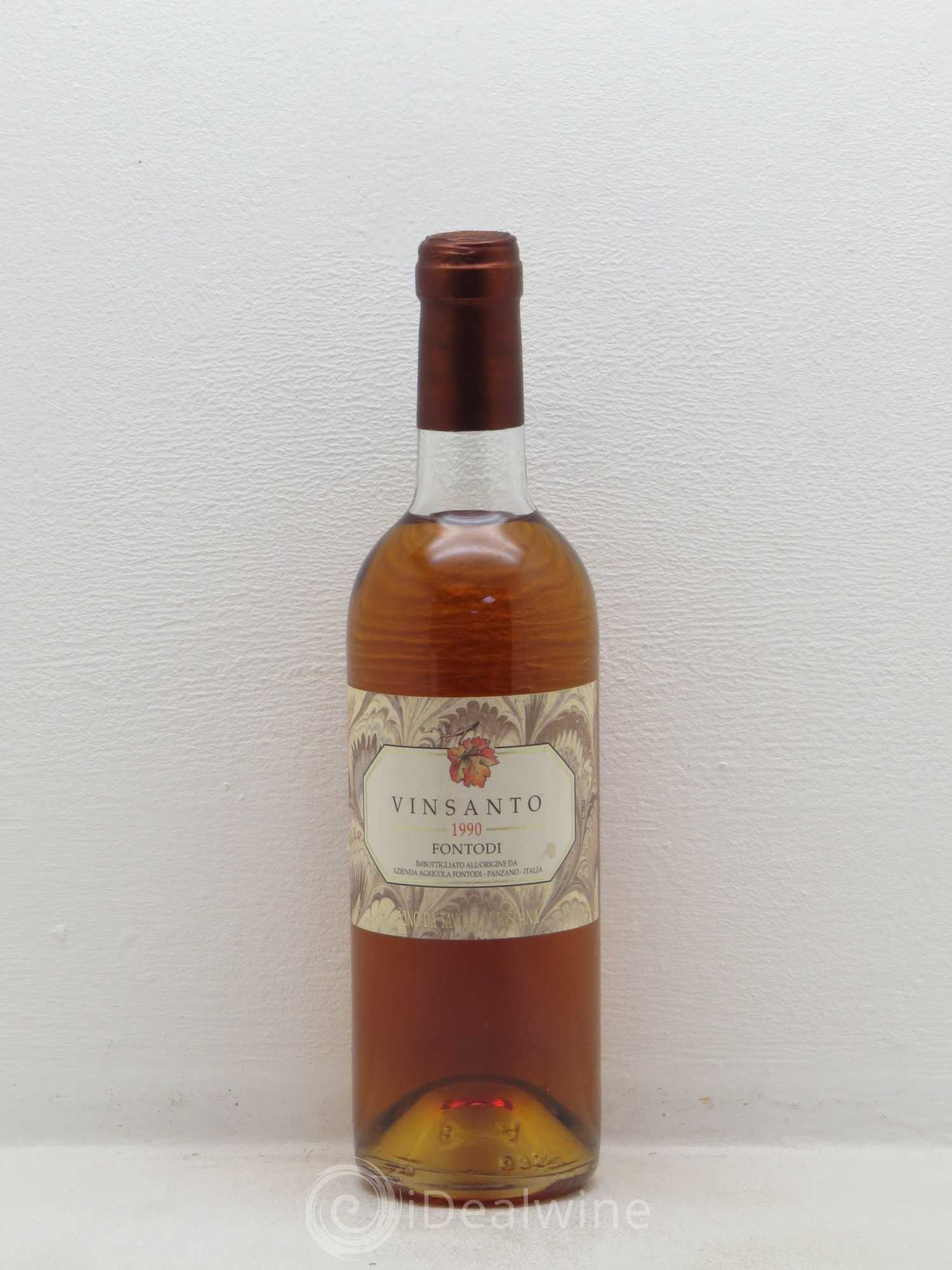 Italie Vin Santo Fontodi Vino da tavola di Toscana 50cl 1990 - Posten von 1 Flasche - 0