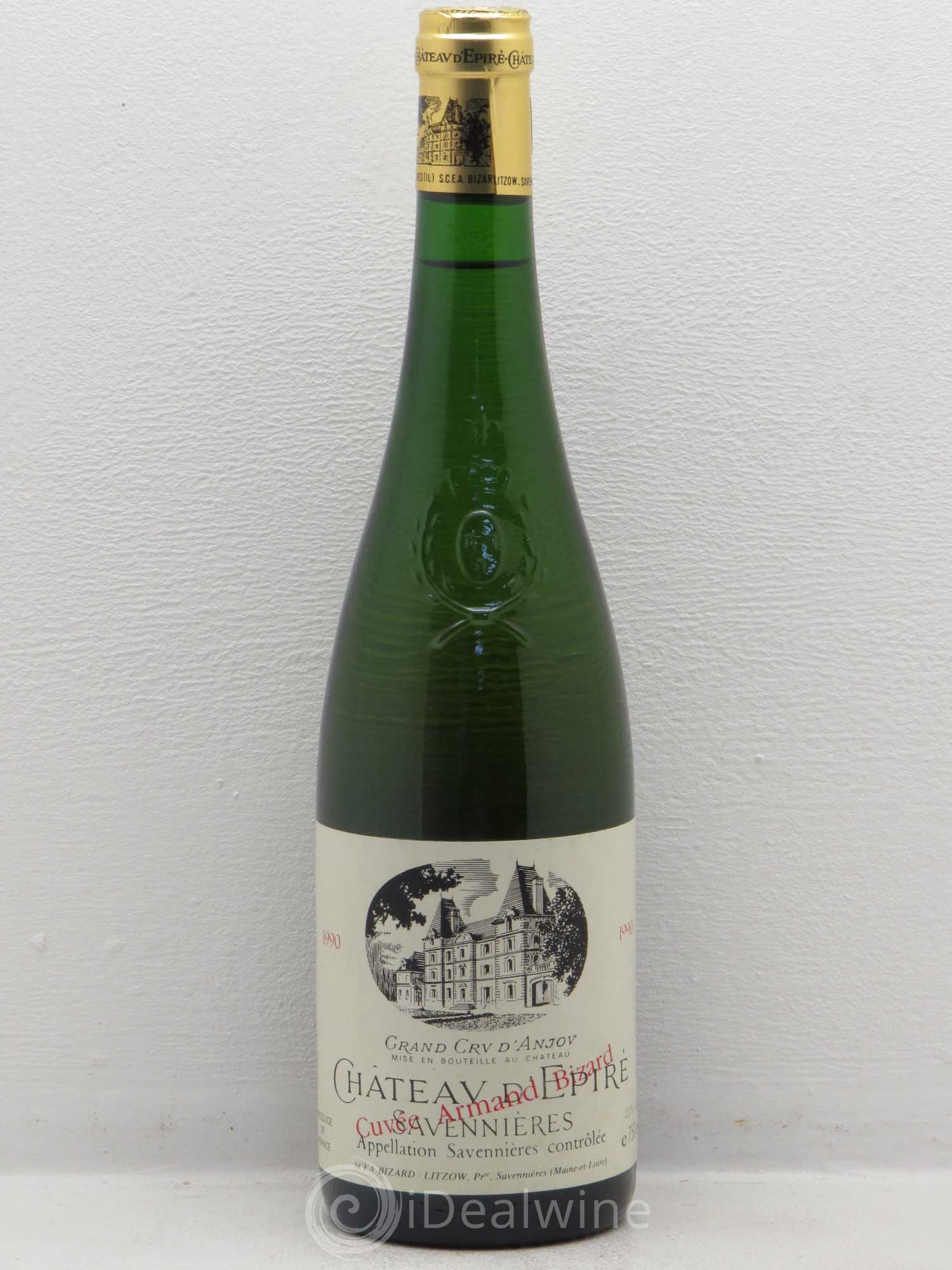 Savennières Château d'Epire Cuvee Armand Bizard 1990 - Posten von 1 Flasche - 0