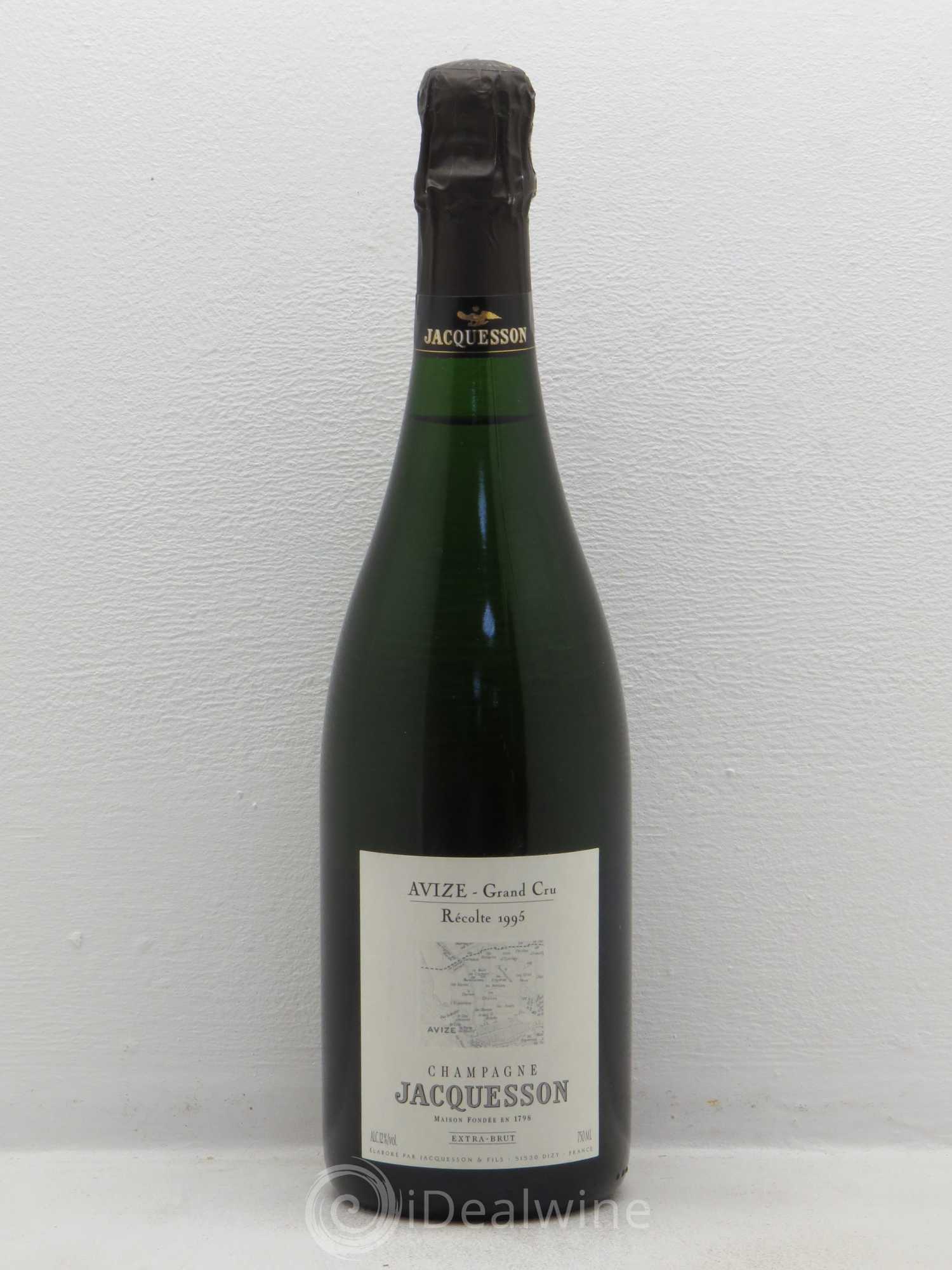 Champagne Avize Extra Brut Grand Cru Jacquesson 1995 - Posten von 1 Flasche - 0