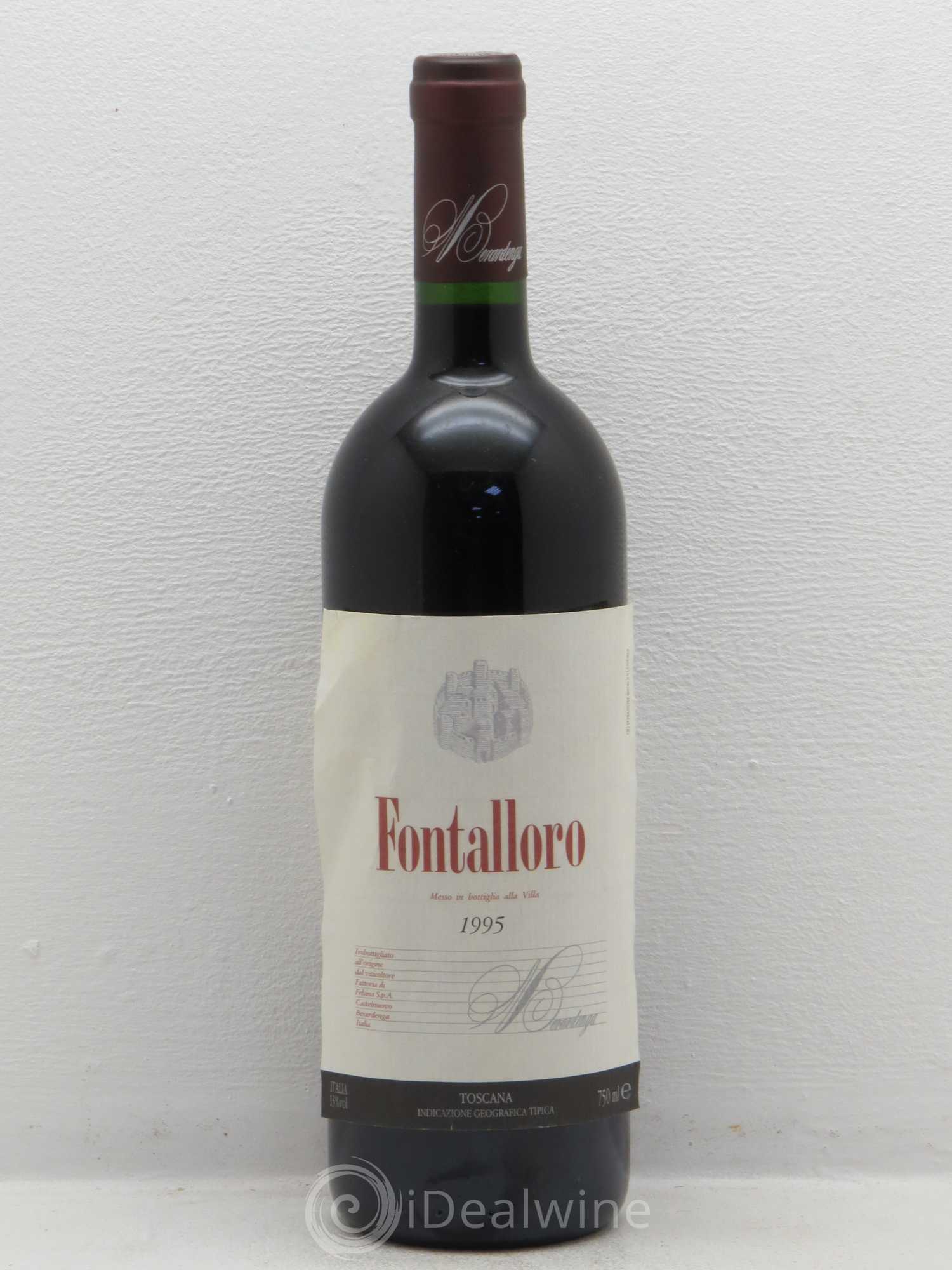 Toscana IGT Fontalloro Felsina IGT Toscana 1995 - Posten von 1 Flasche - 0