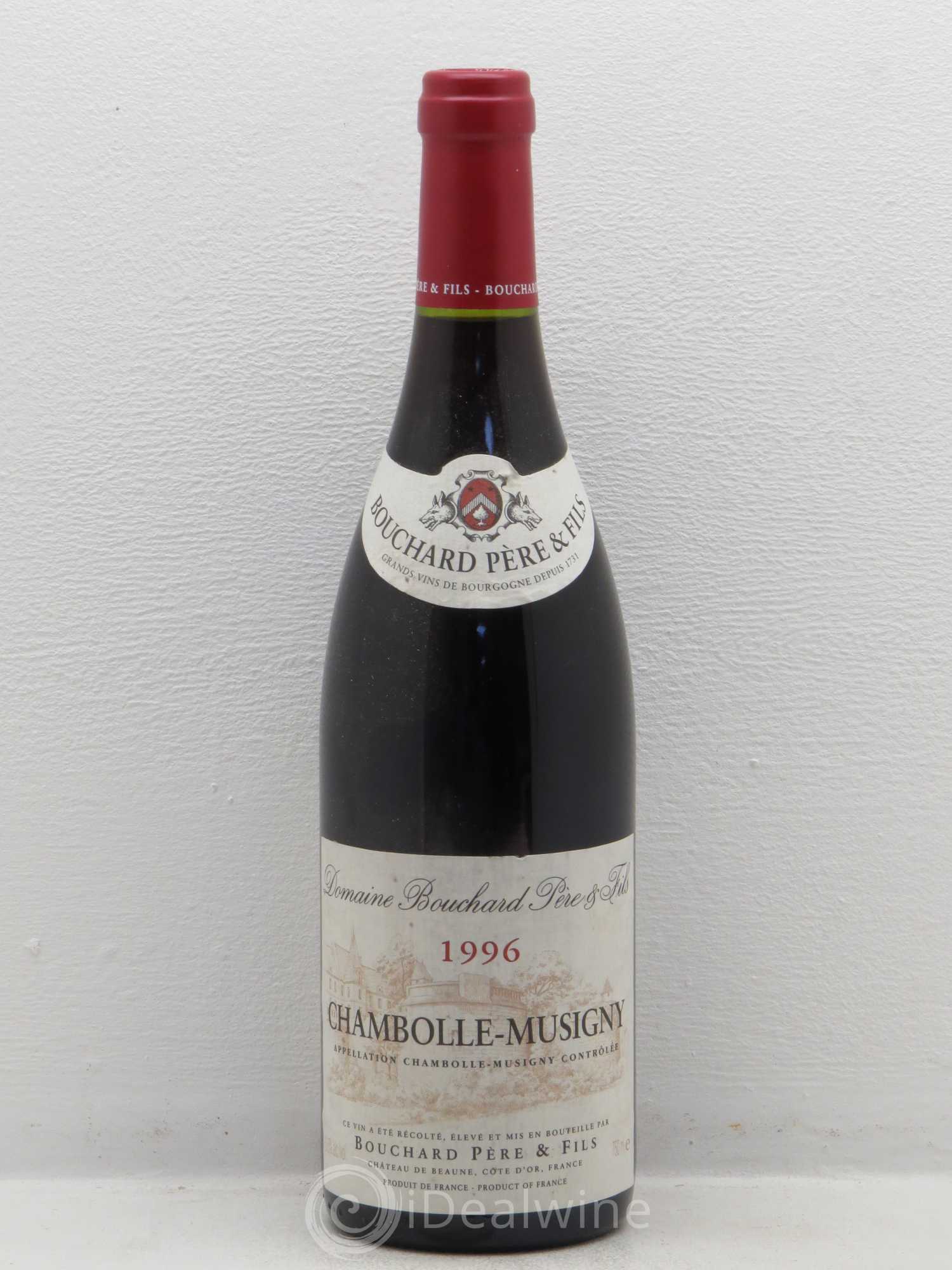 Chambolle-Musigny Bouchard Pere&Fils 1996 - Lot de 1 bouteille - 0