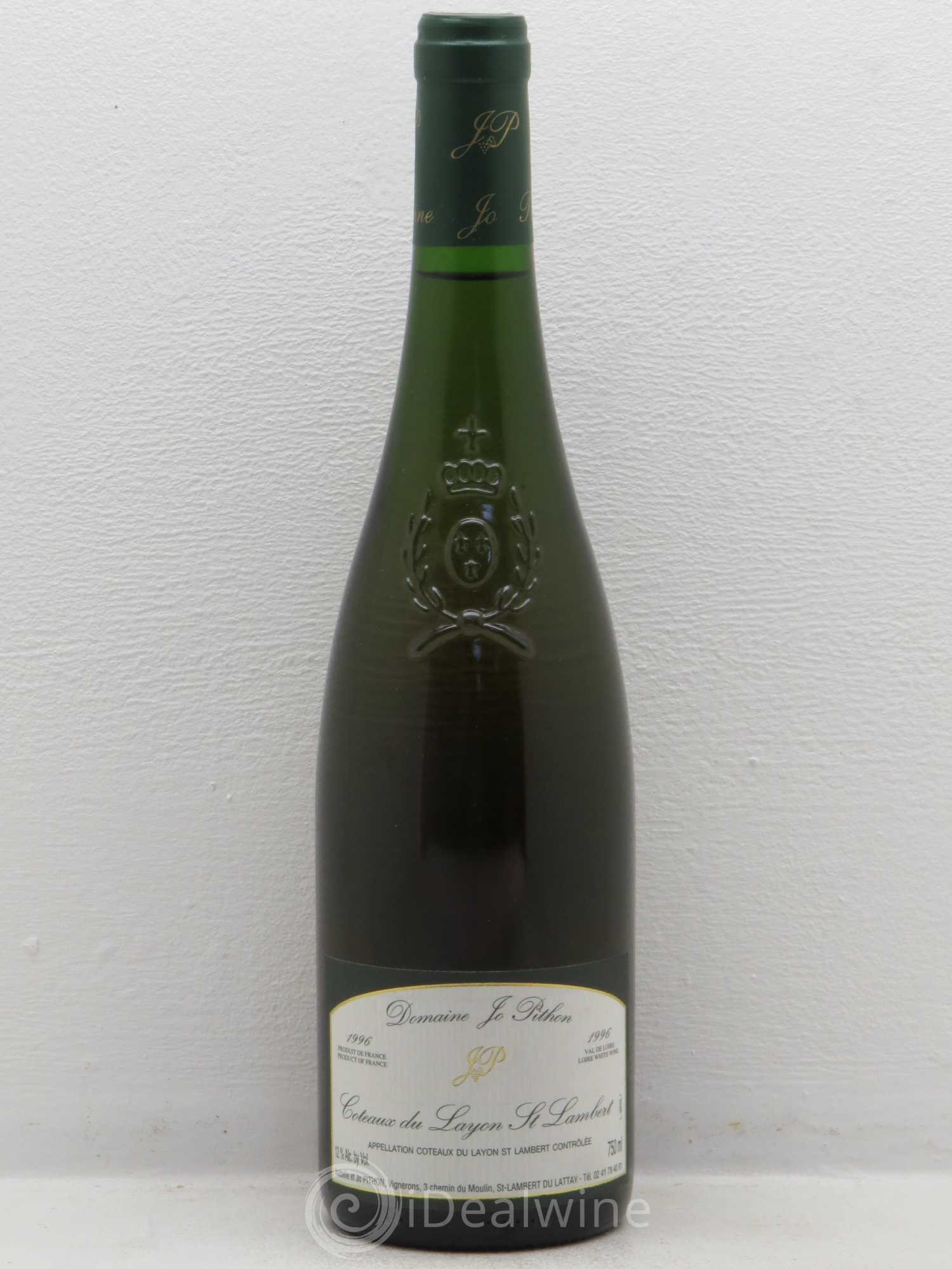 Coteaux du Layon Jo Pithon Saint Lambert 1996 - Lotto di 1 bottiglia - 0