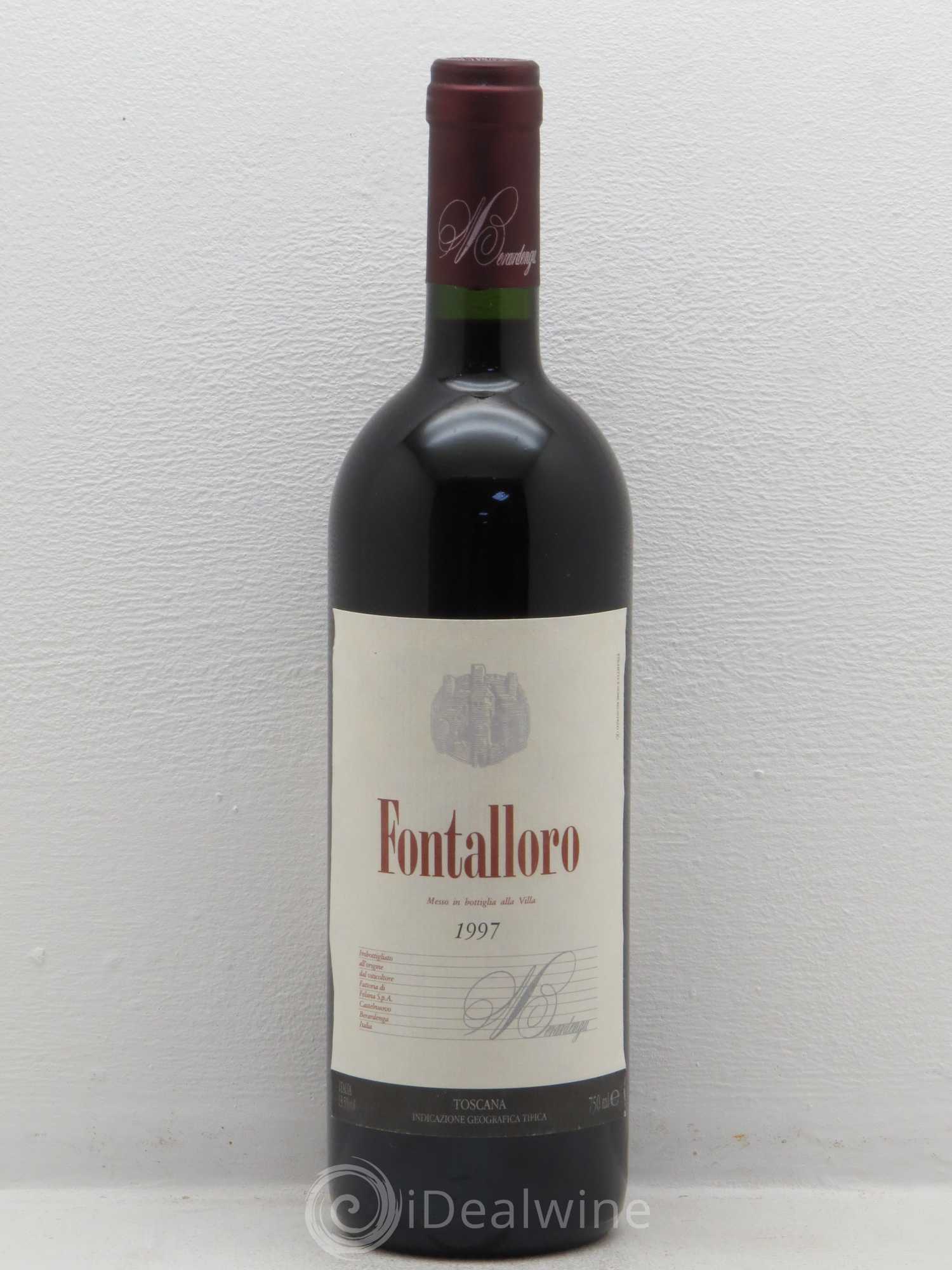 Toscana IGT Fontalloro Felsina IGT Toscana 1997 - Posten von 1 Flasche - 0