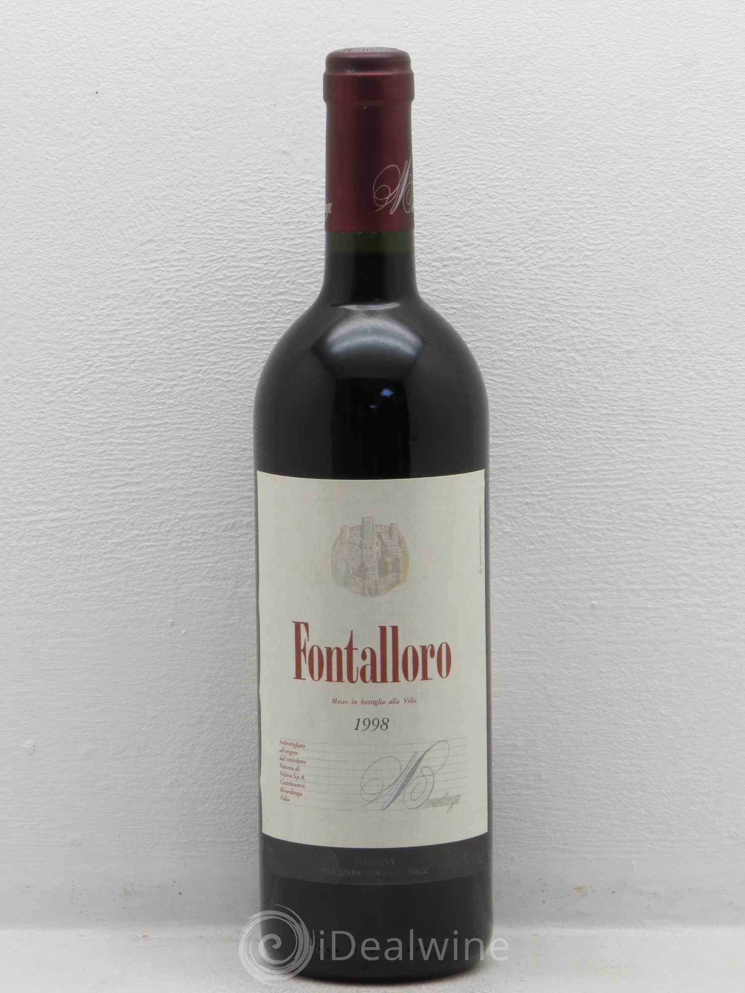 Toscana IGT Fontalloro Felsina IGT Toscana 1998 - Posten von 1 Flasche - 0