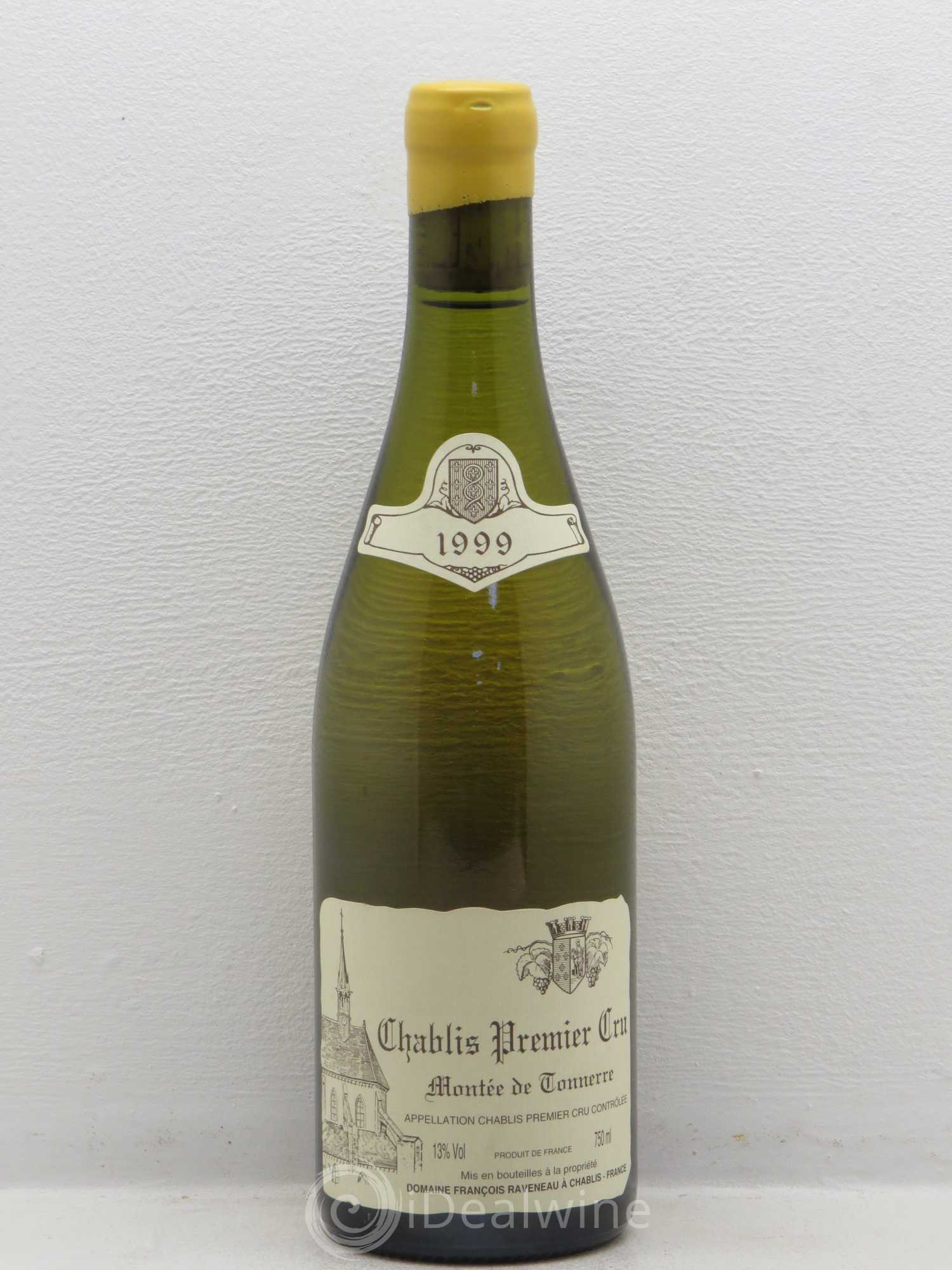 Chablis 1er Cru Montée de Tonnerre Raveneau (Domaine) 1999 - Lot de 1 bouteille - 0