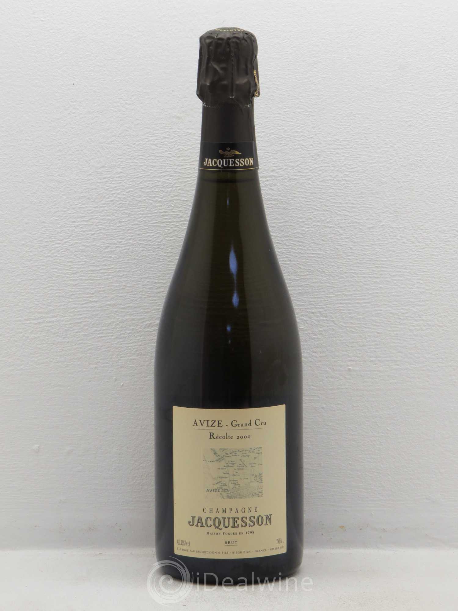 Champagne Avize Brut Grand Cru Jacquesson 2000 - Posten von 1 Flasche - 0