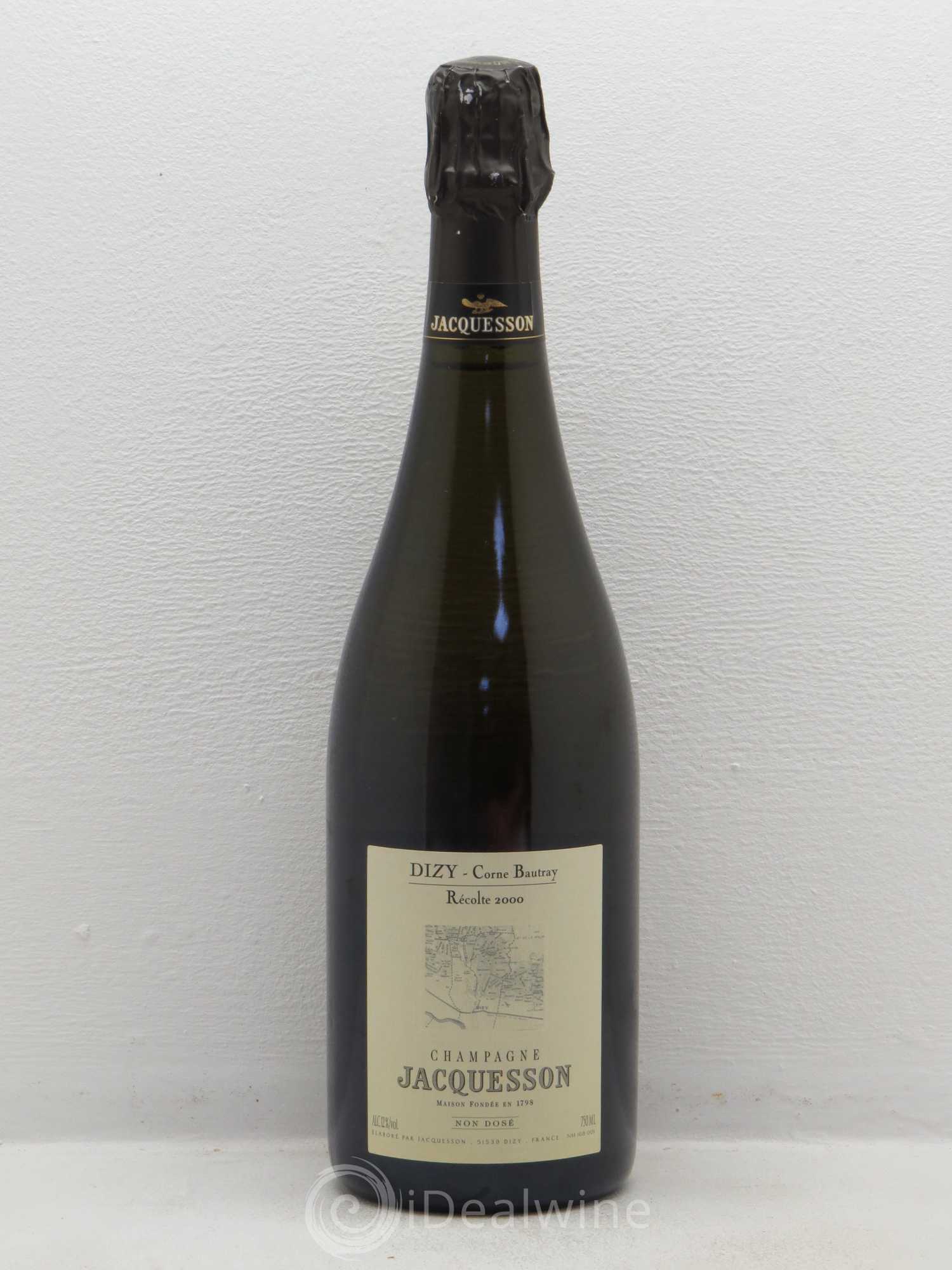 Dizy Corne Bautray Extra-Brut Jacquesson Non dosé 2000 - Lot de 1 bouteille - 0