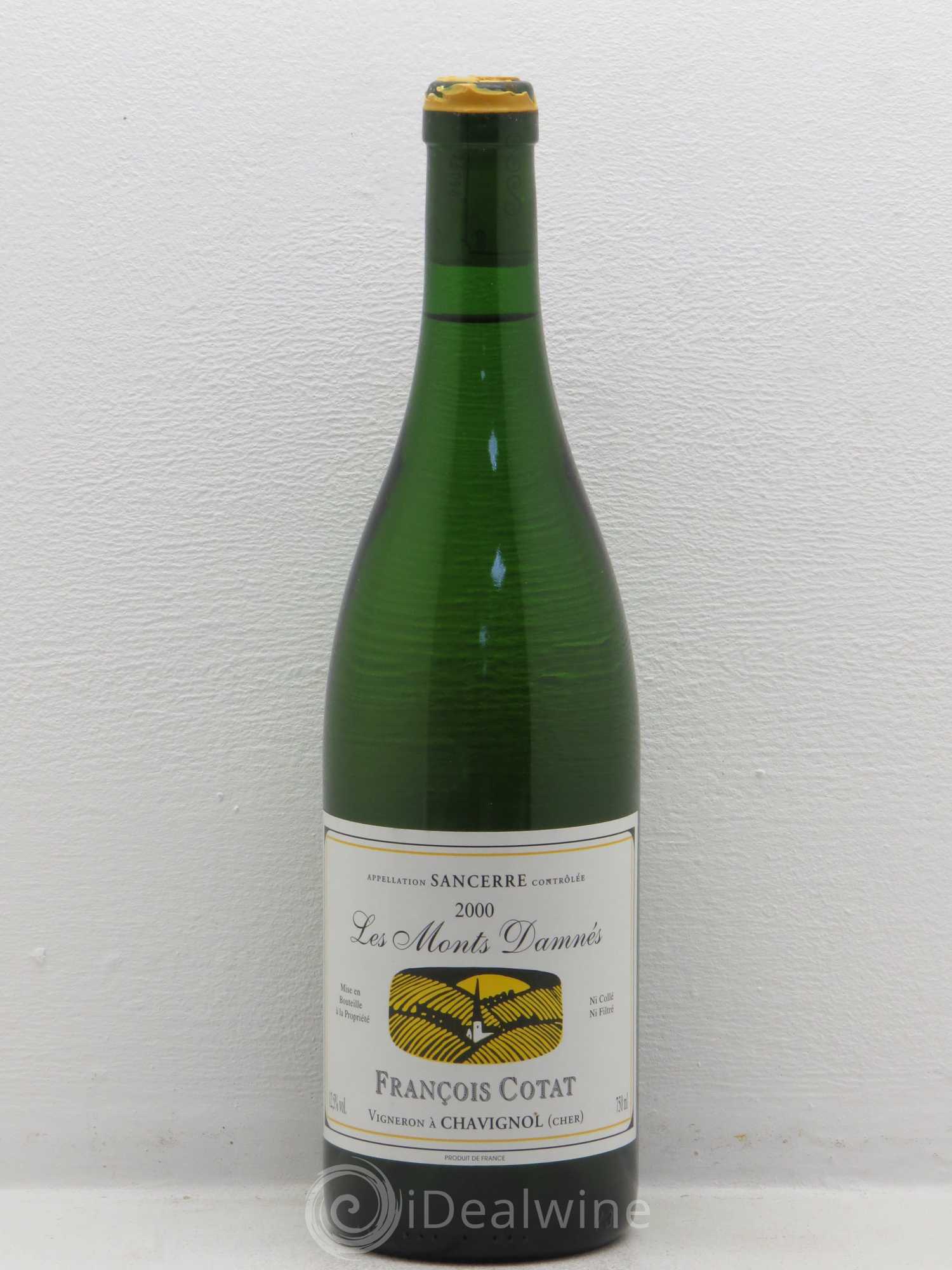 Sancerre Les Monts Damnés François Cotat 2000 - Lot de 1 bouteille - 0