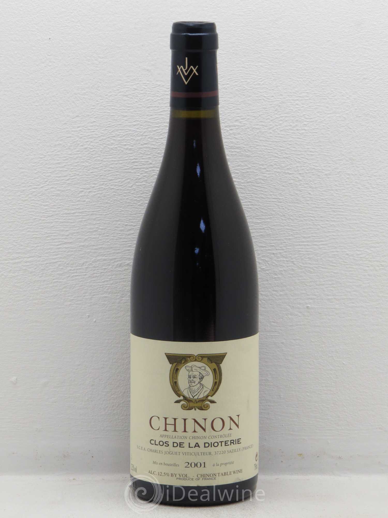 Chinon Clos de La Dioterie Charles Joguet 2001 - Lot de 1 bouteille - 0
