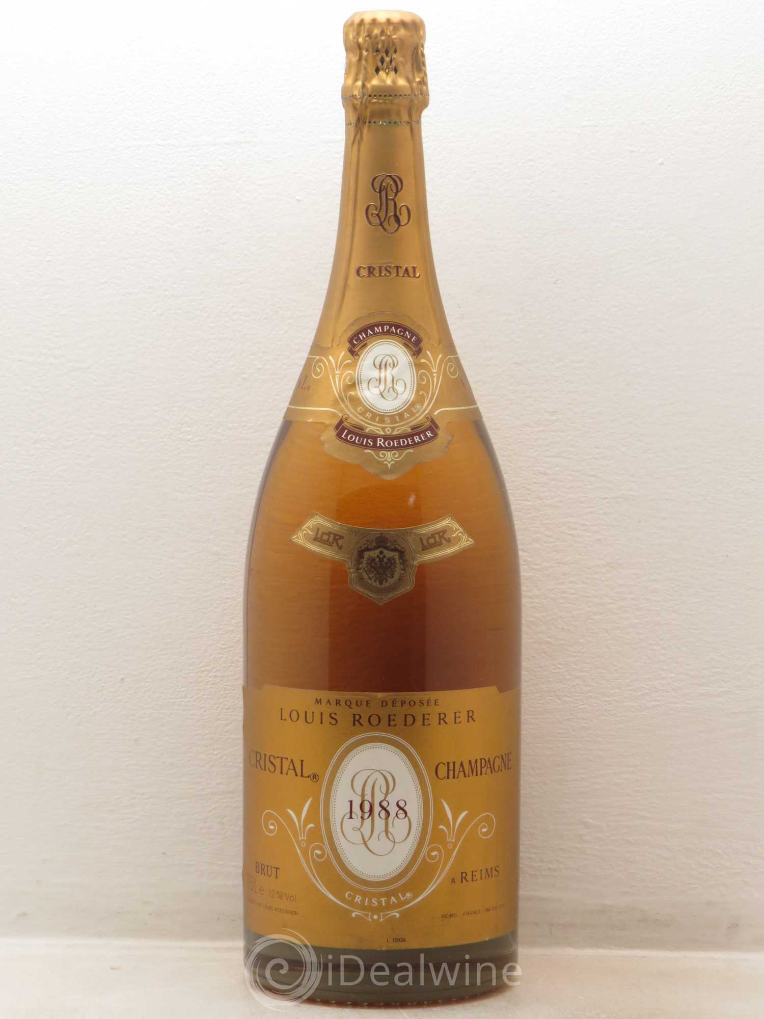Cristal Louis Roederer 1988 - Lot de 1 magnum - 0