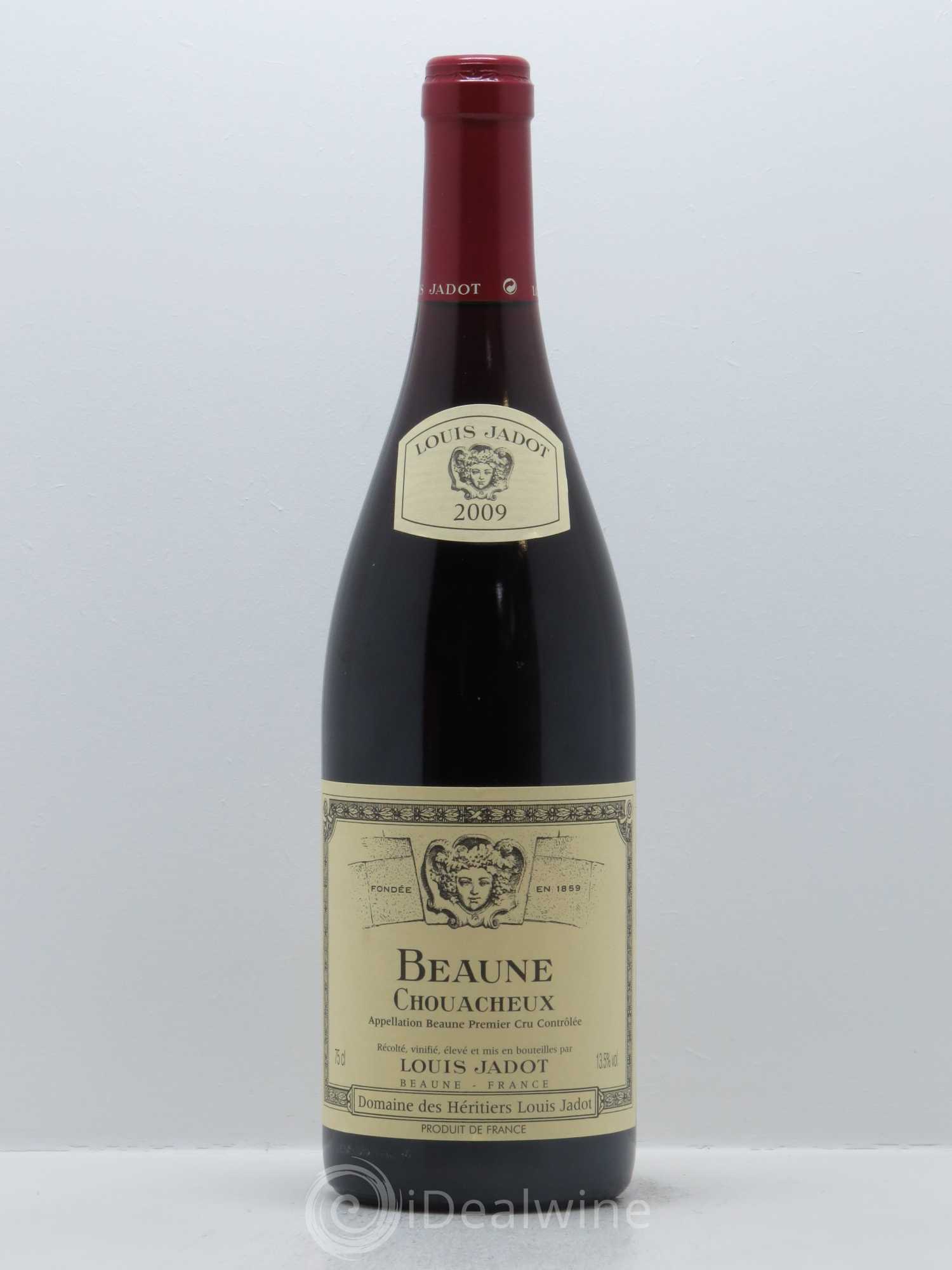 Beaune 1er Cru Chouacheux Héritiers Louis Jadot (Domaine des) - Louis Jadot 2009 - Lot de 1 bouteille - 0