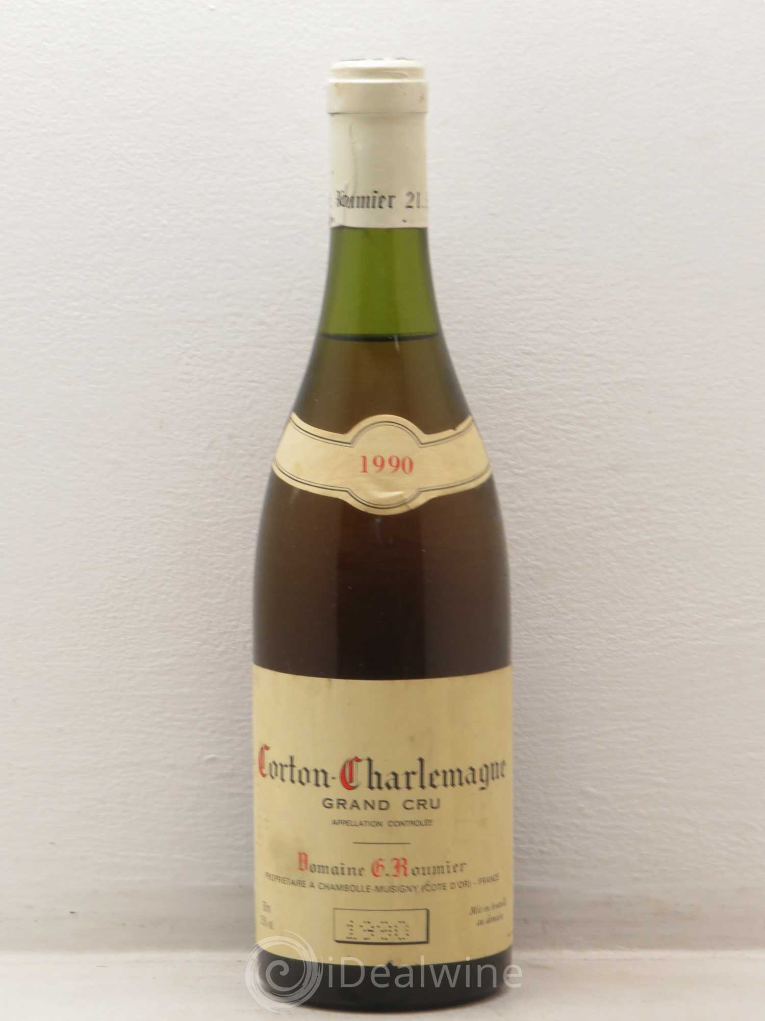 Corton-Charlemagne Grand Cru Georges Roumier (Domaine) 1990 - Lot de 1 bouteille - 0