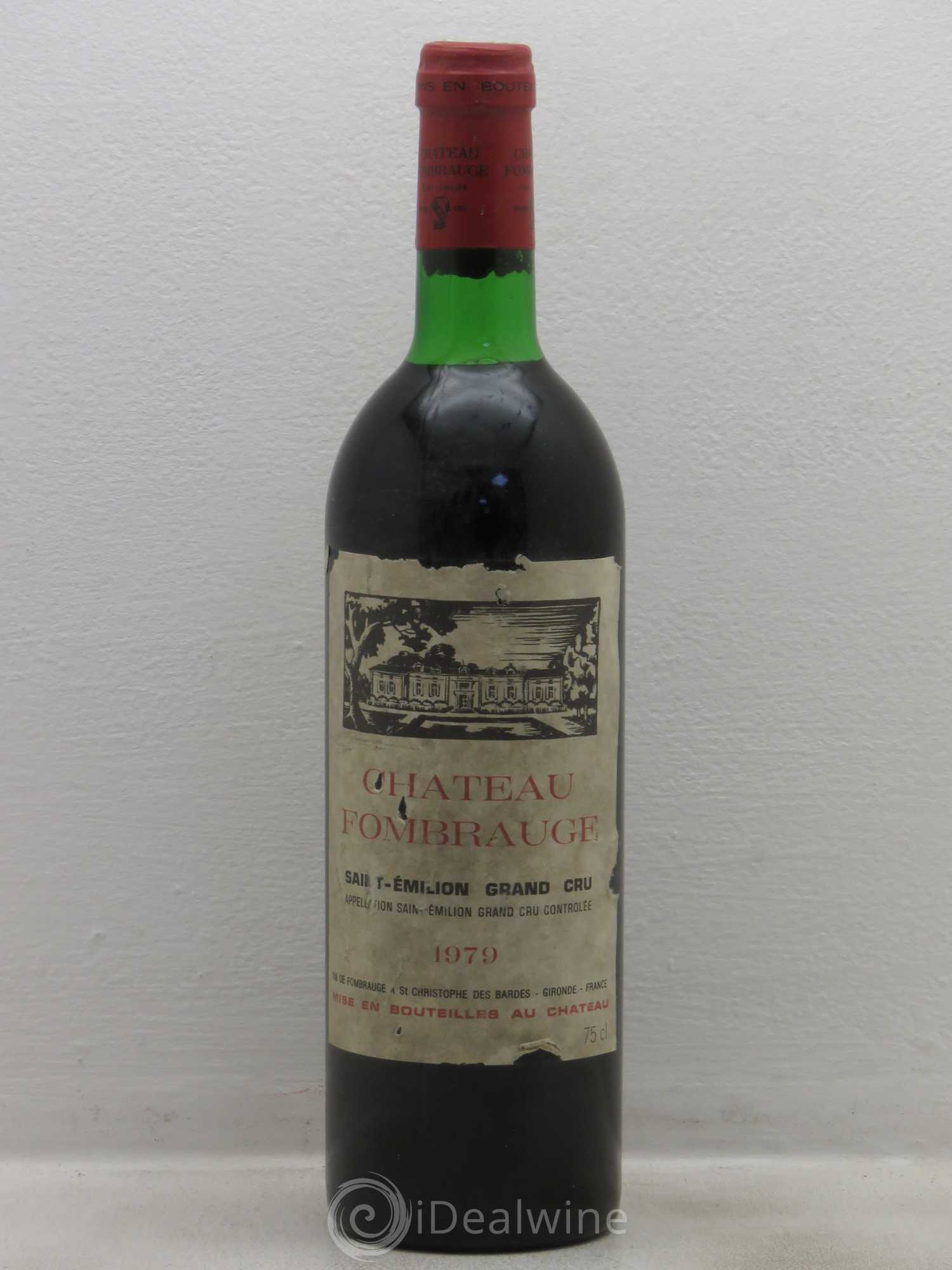 Château Fombrauge Grand Cru Classé 1979 - Lot de 1 bouteille - 0