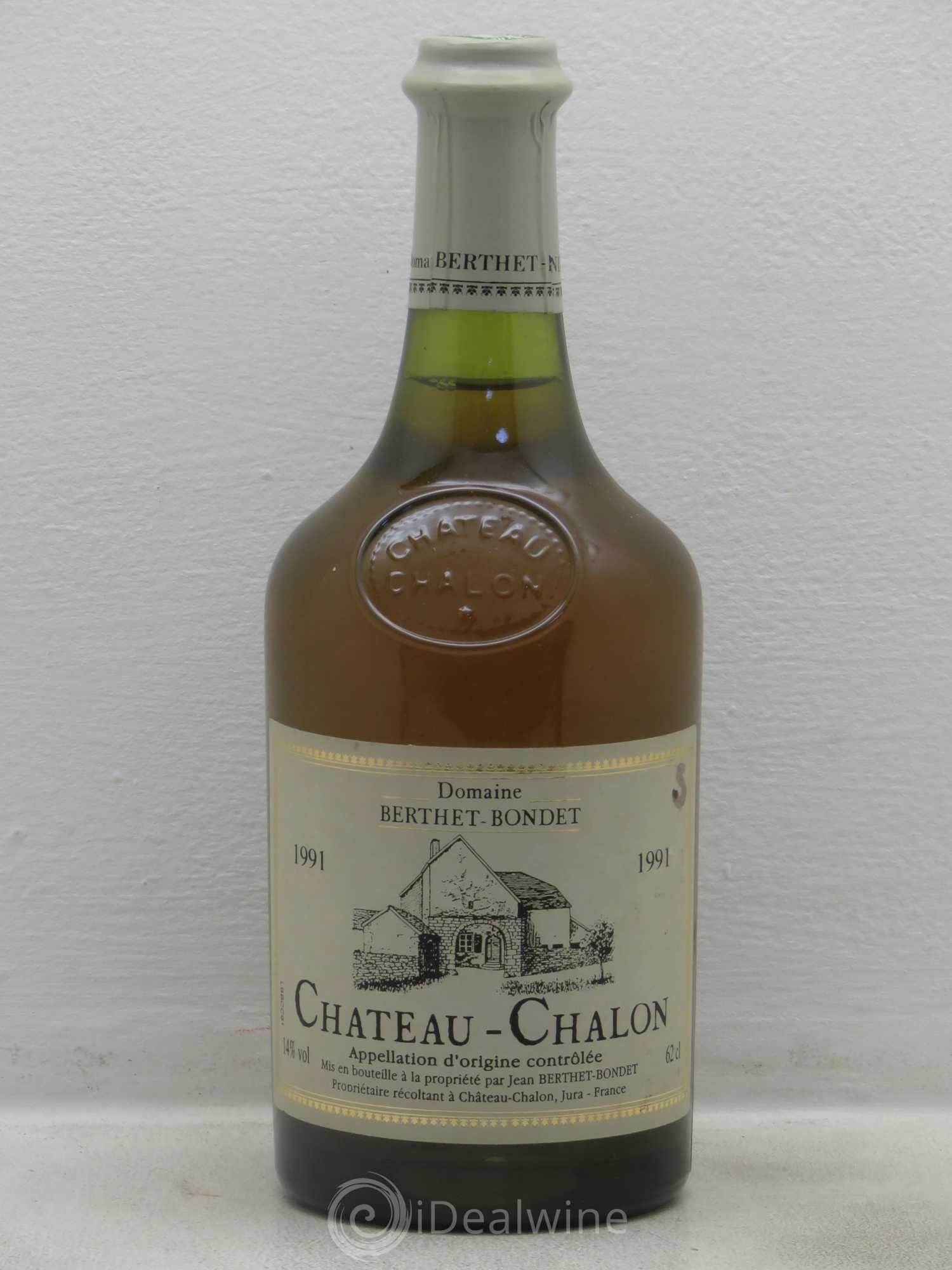 Château-Chalon Berthet-Bondet 1991 - Lot de 1 bouteille - 0