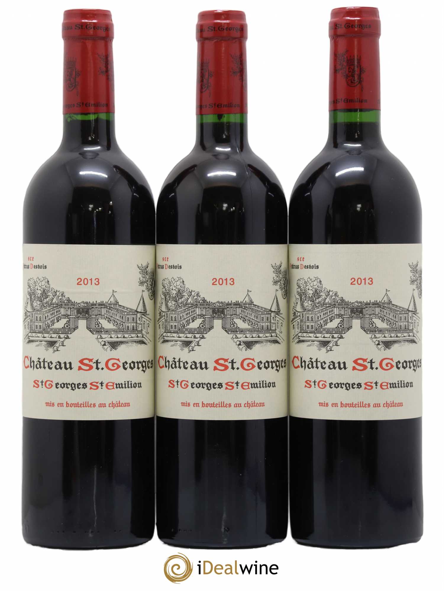 Château Saint-Georges (sans prix de réserve) 2013 - Lot de 6 bouteilles - 2