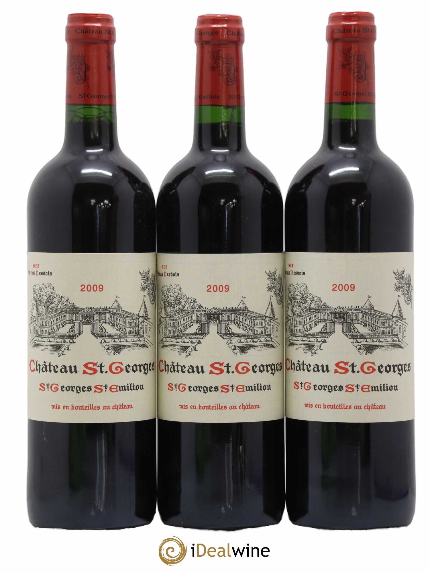 Château Saint-Georges 2009 - Lot de 3 bouteilles - 0