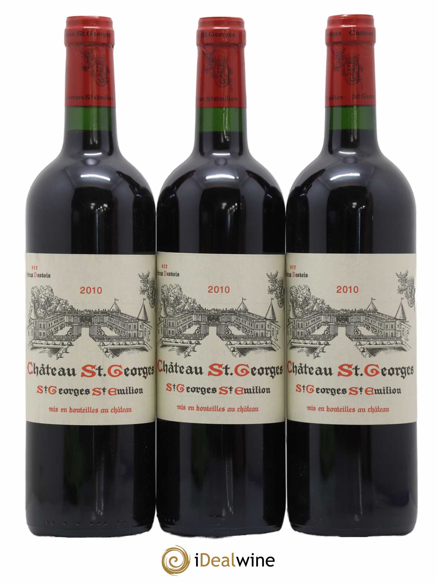 Château Saint-Georges 2010 - Lot de 3 bouteilles - 0