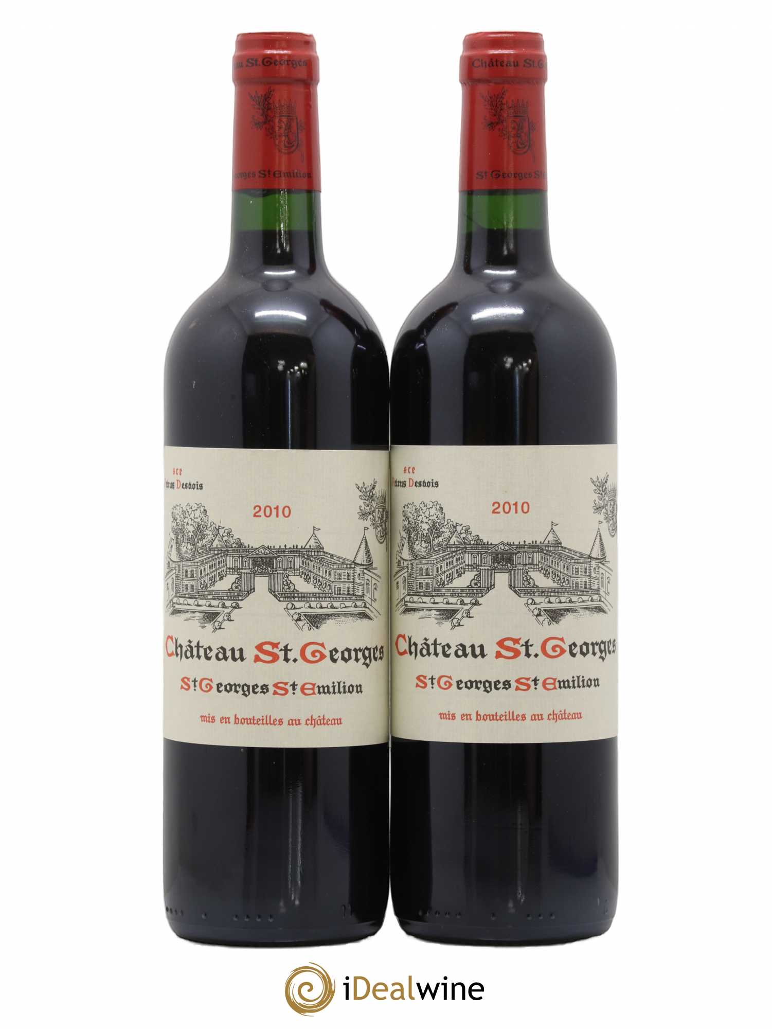 Château Saint-Georges 2010 - Lot de 2 bouteilles - 0