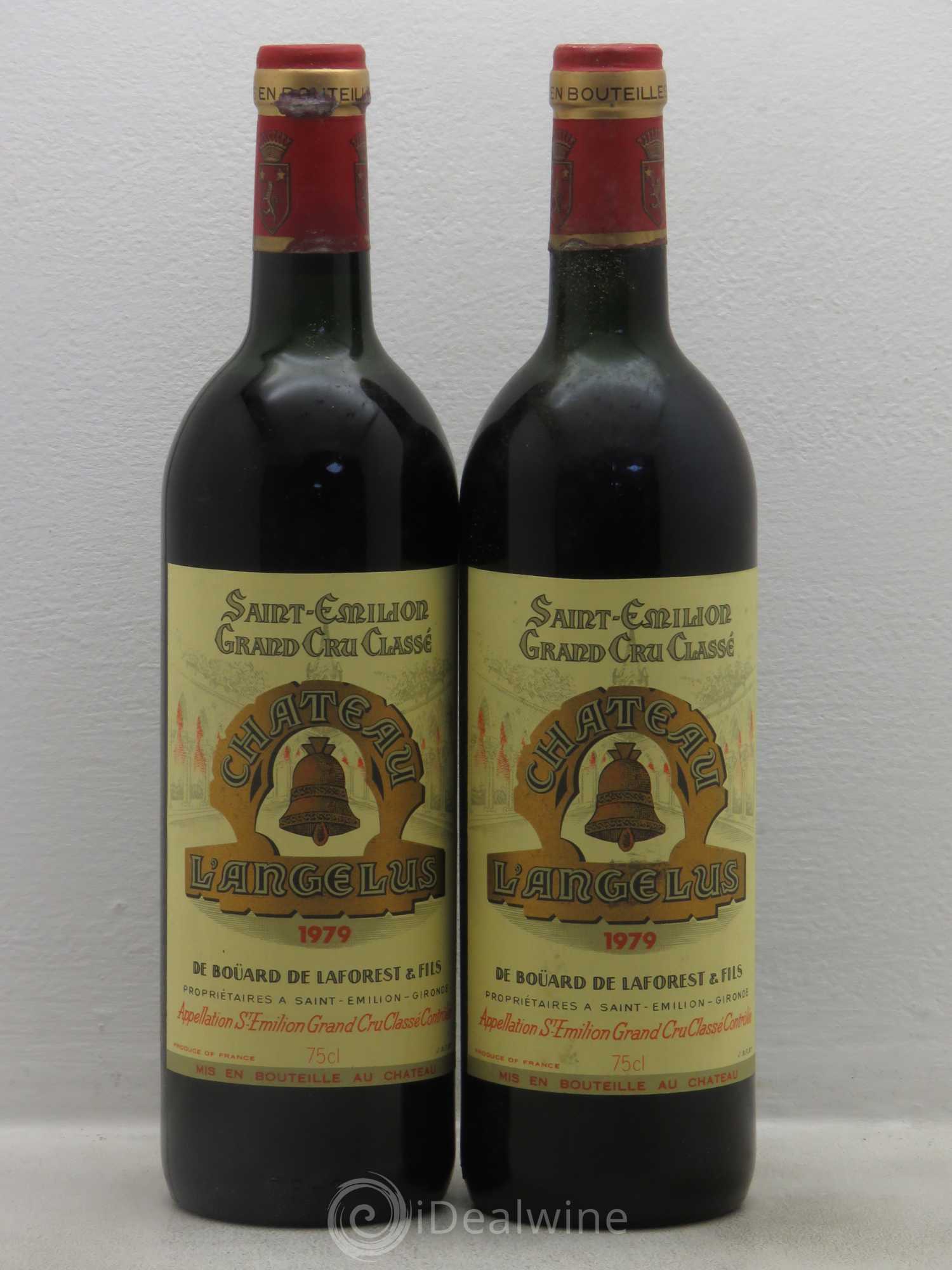 Château Angélus 1er Grand Cru Classé A 1979 - Lot de 2 bouteilles - 0
