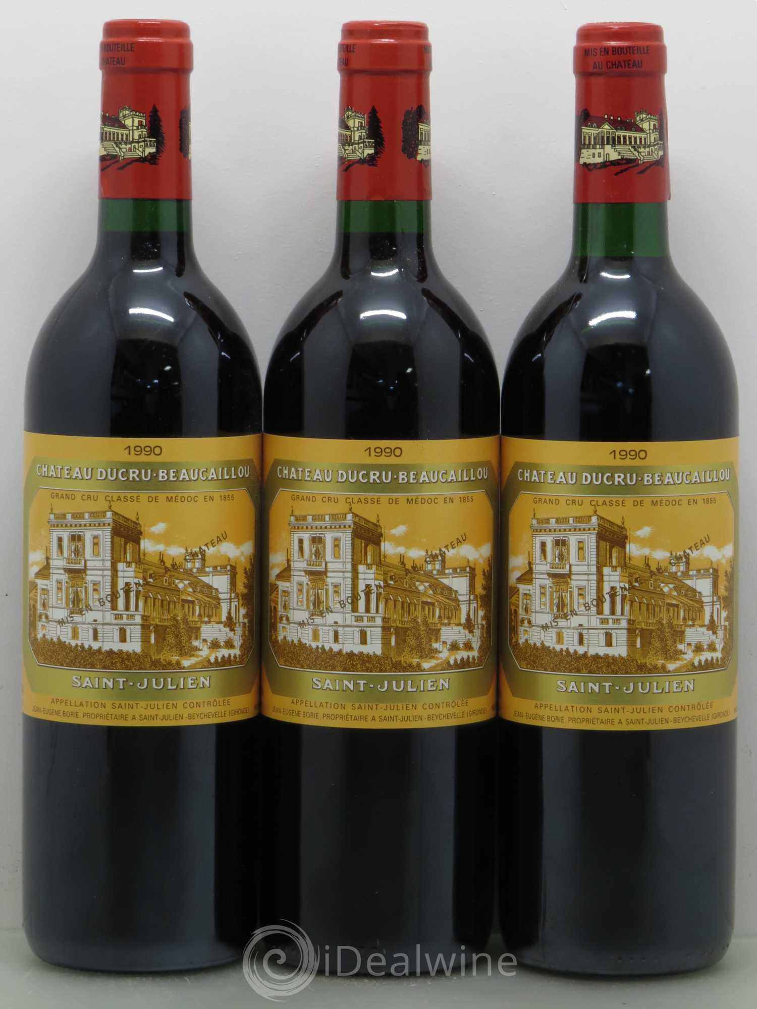 Château Ducru Beaucaillou 2ème Grand Cru Classé 1990 - Lot de 12 bouteilles - 1