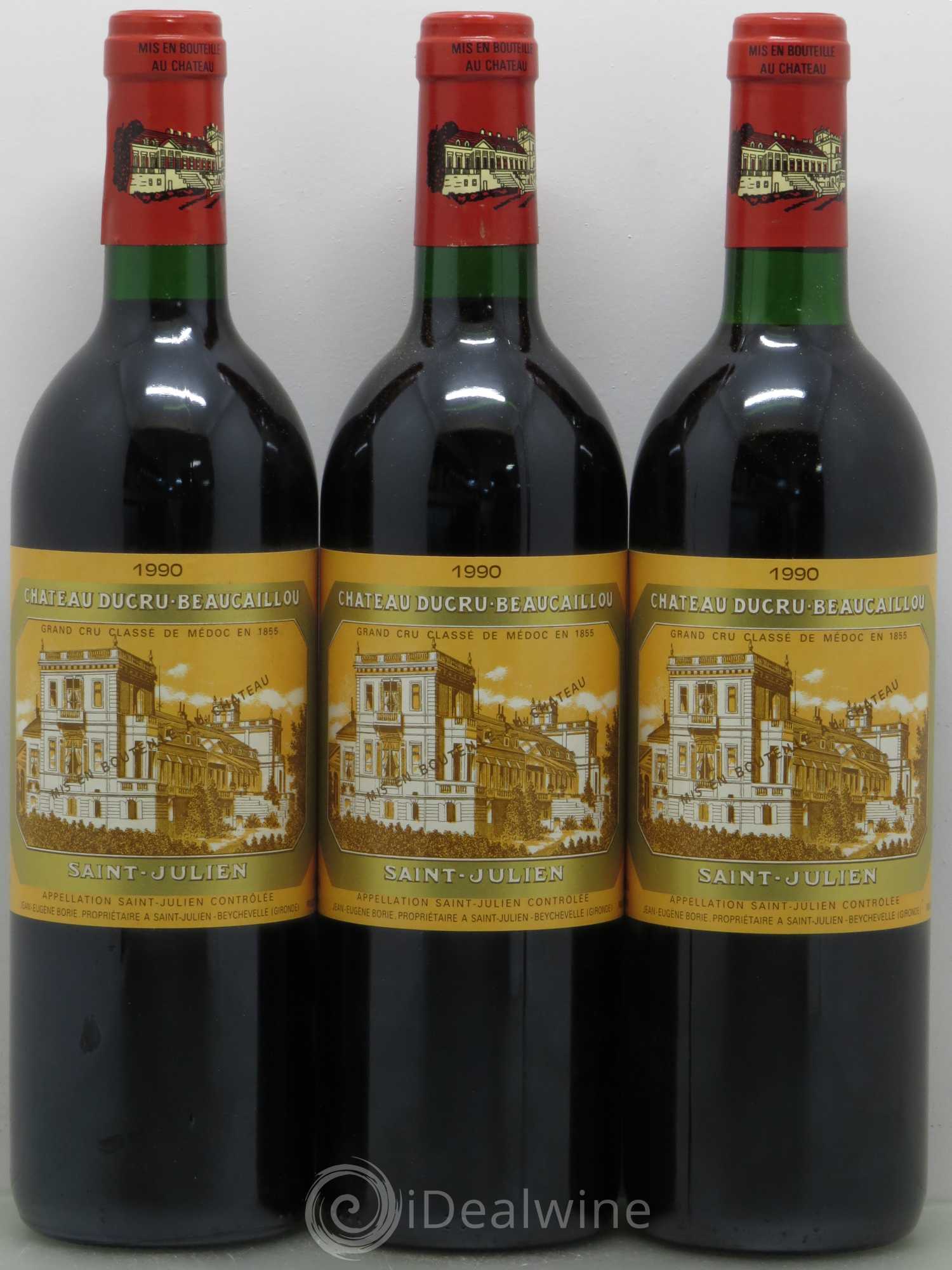 Château Ducru Beaucaillou 2ème Grand Cru Classé 1990 - Lot de 12 bouteilles - 4