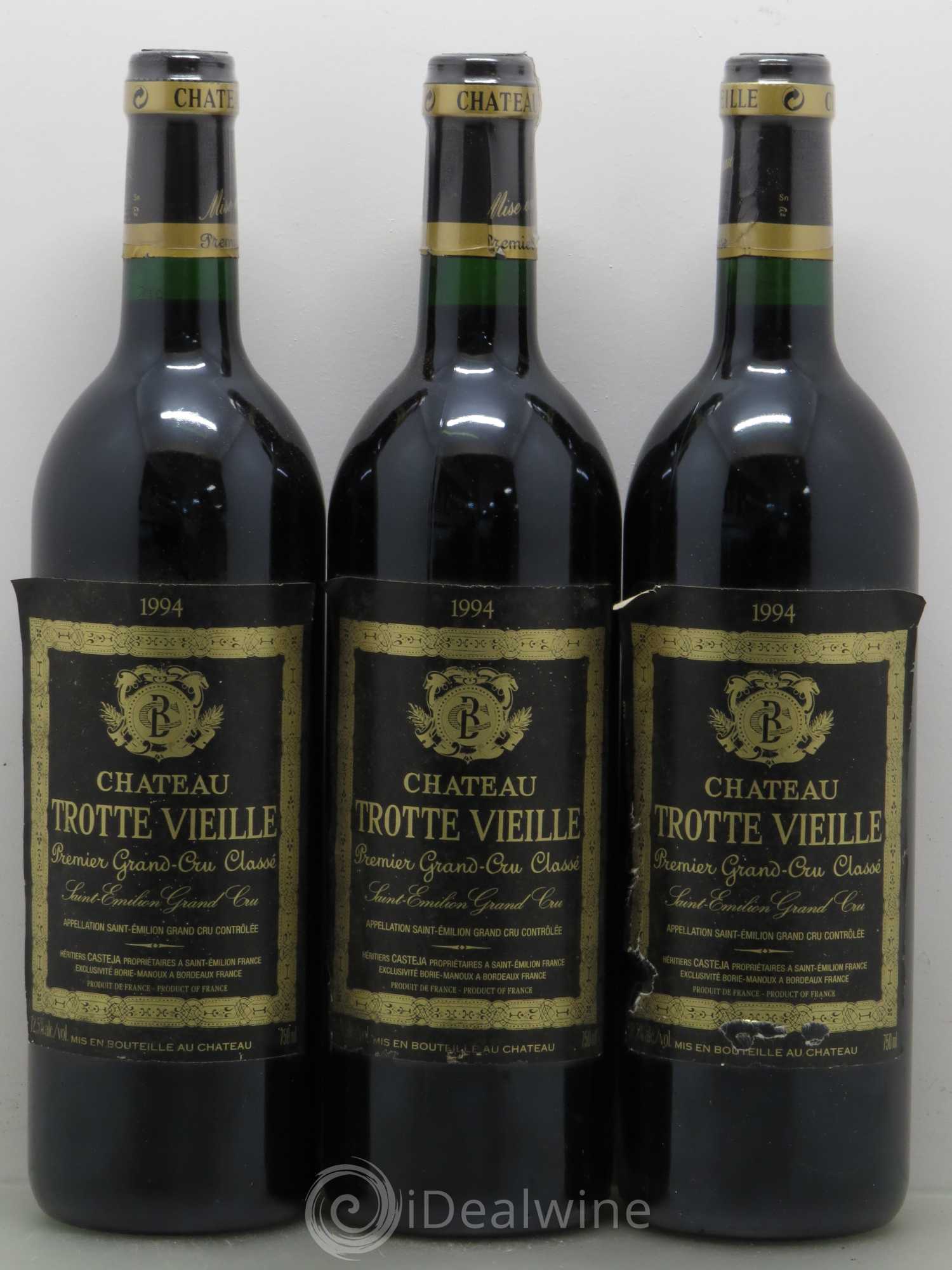 Château Trotte Vieille 1er Grand Cru Classé B 1994 - Lot de 6 bouteilles - 2